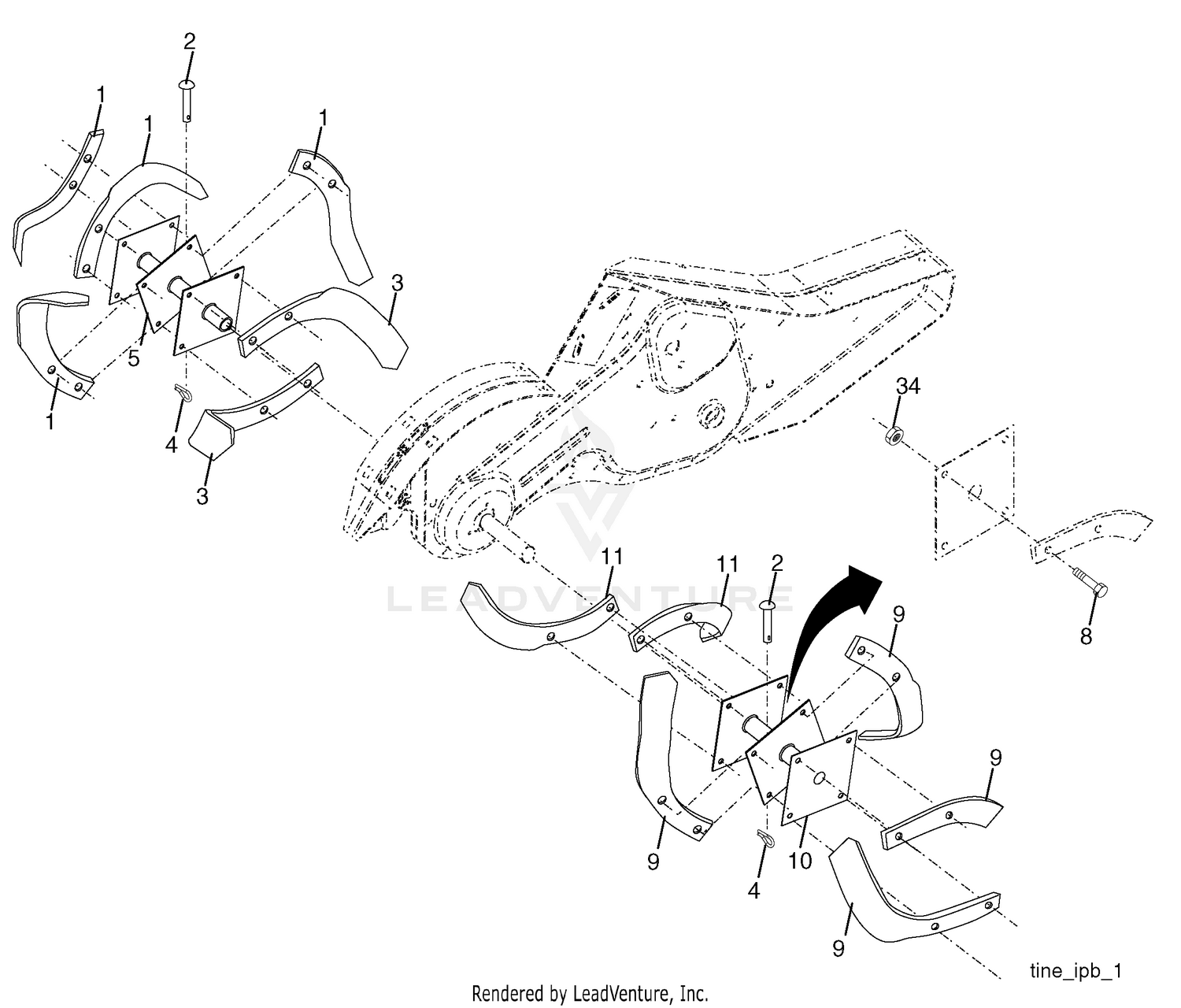 Tine Assembly