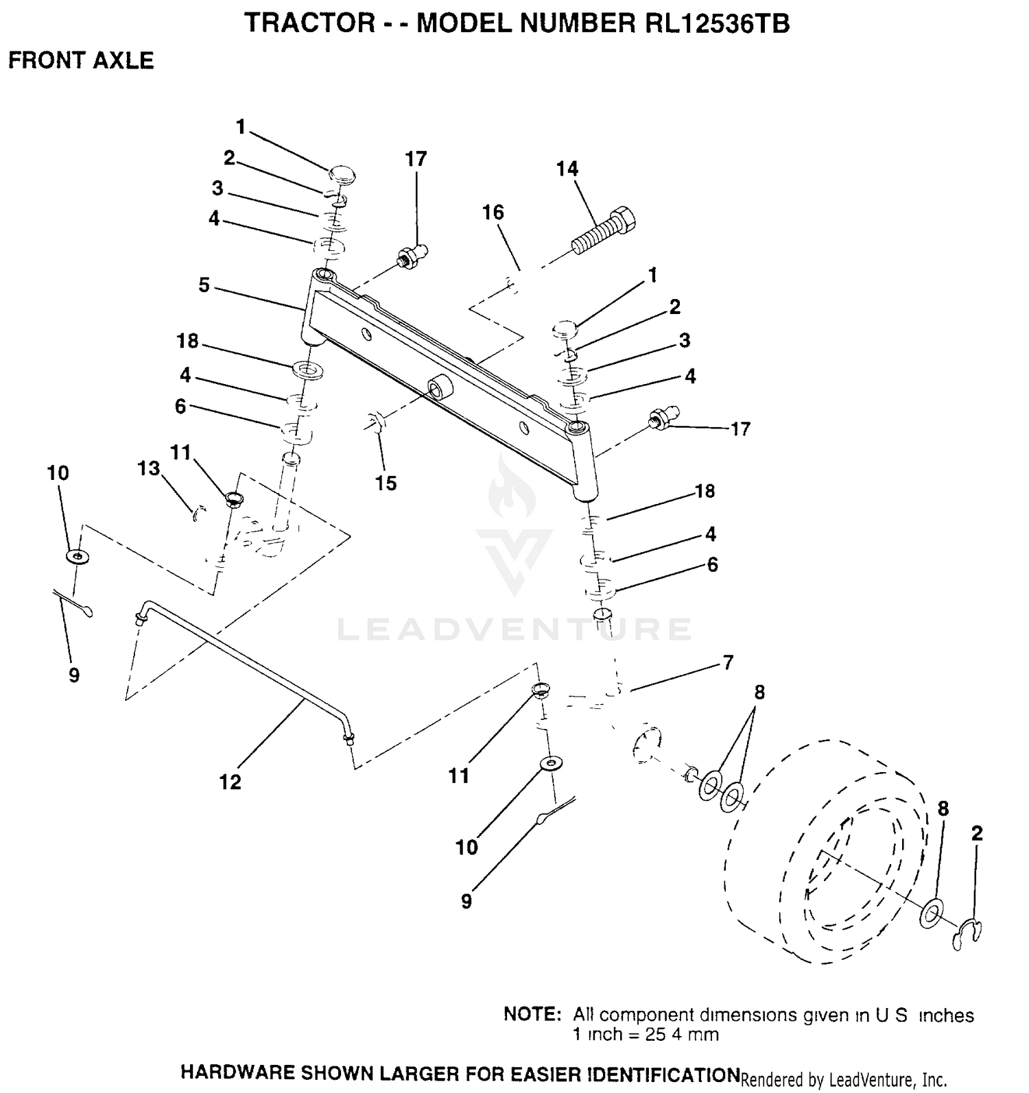 FRONT AXLE