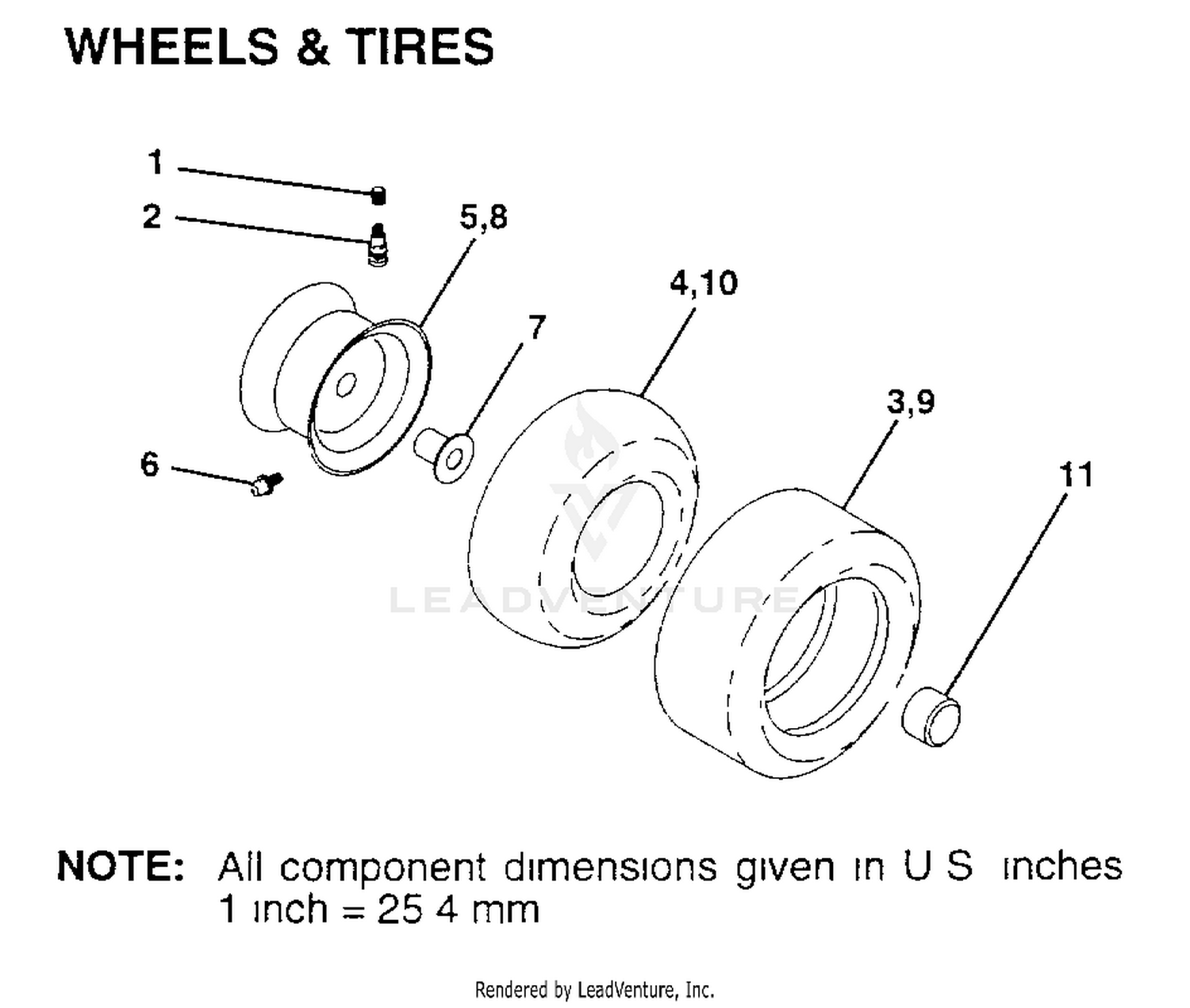 WHEELS AND TIRES
