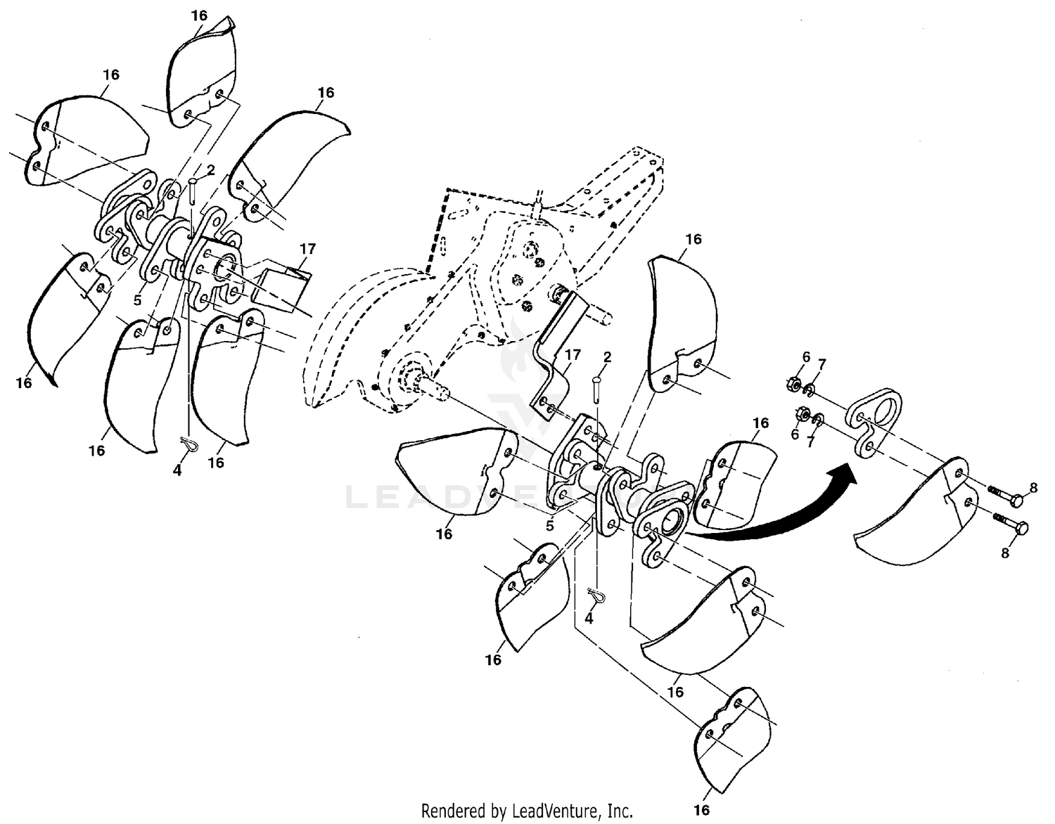 Tine Assembly