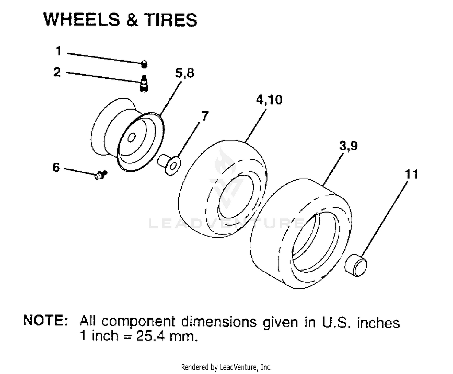 WHEELS AND TIRES