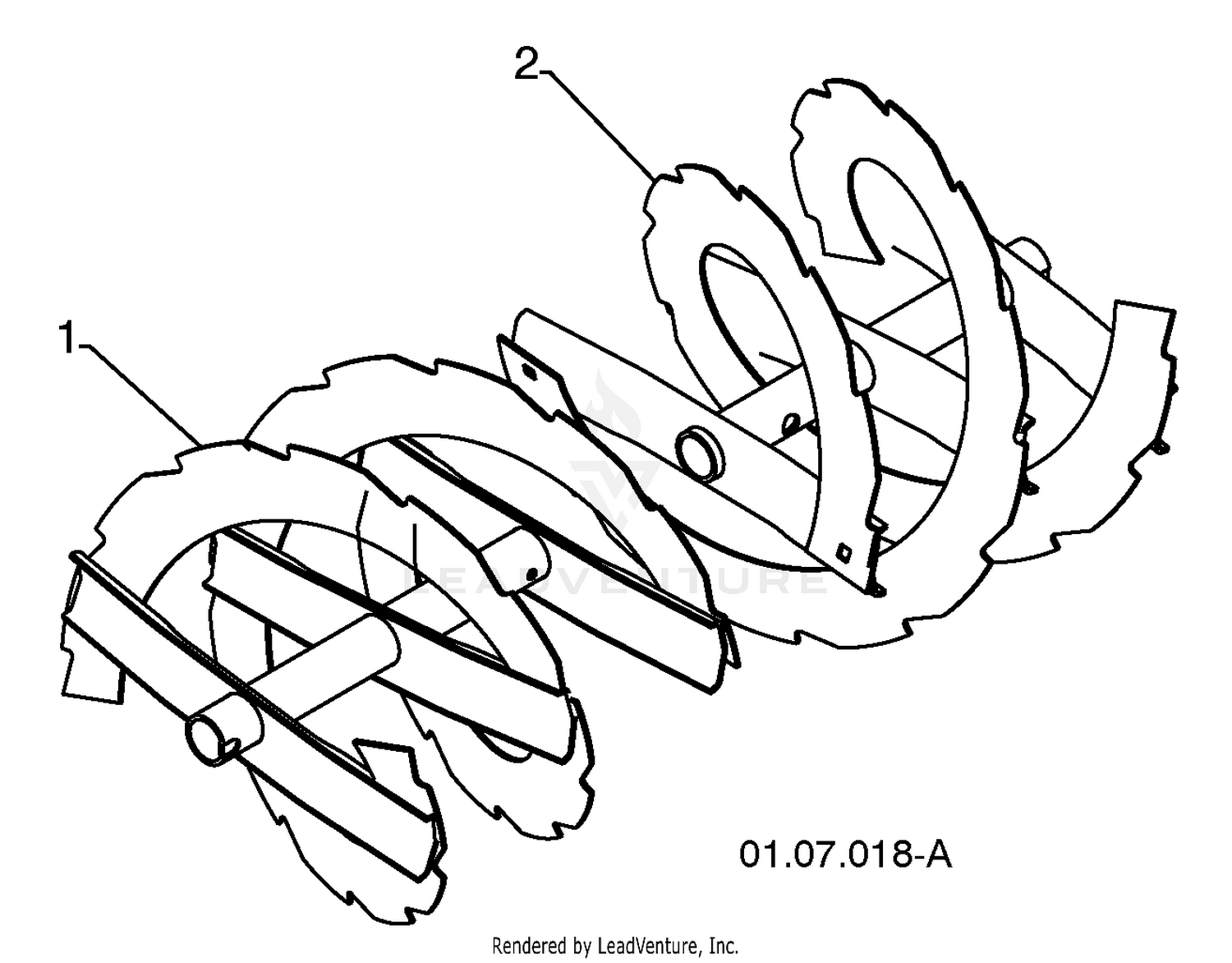 Auger Housing / Impeller Assembly
