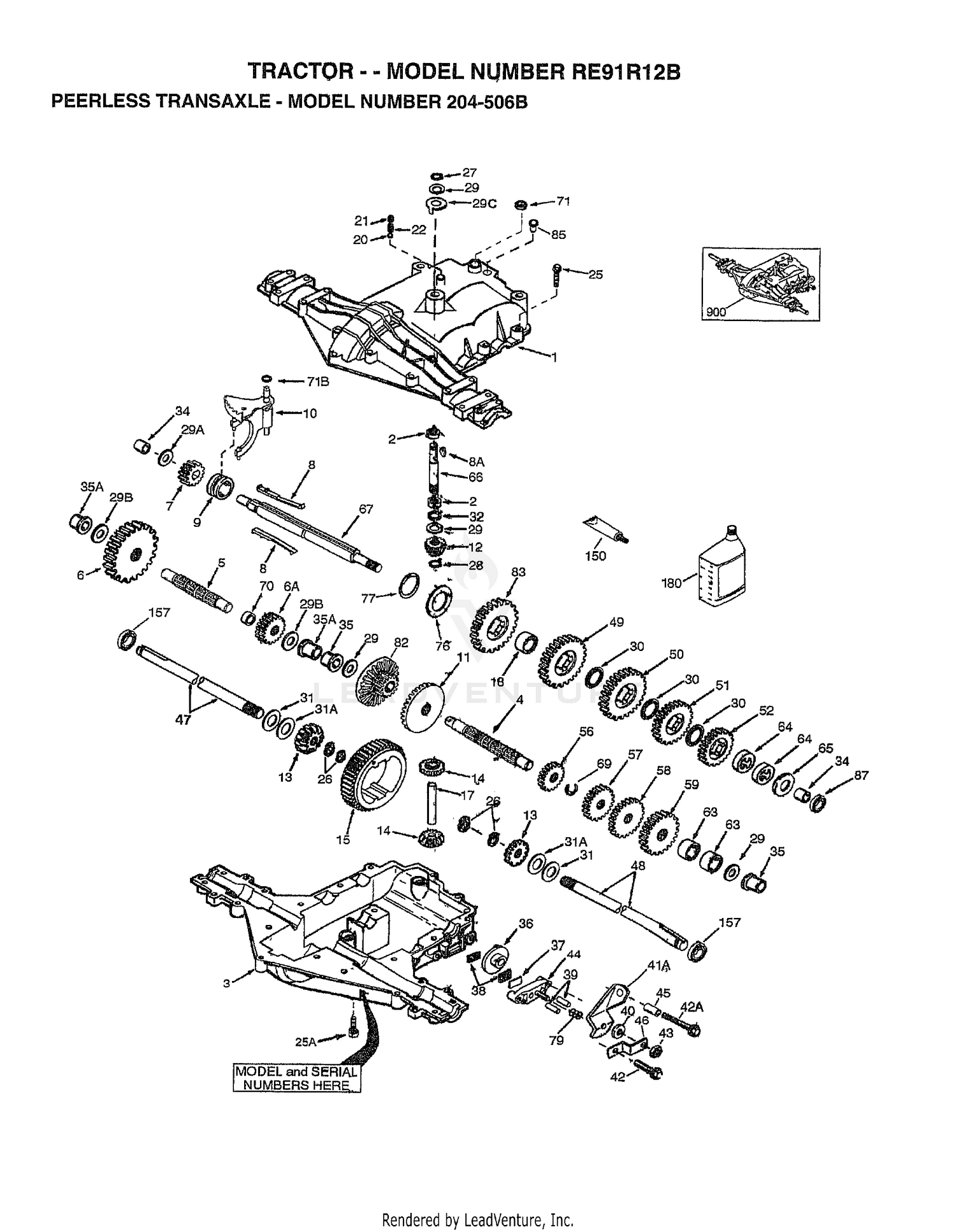 PEERLESS TRANSAXLE