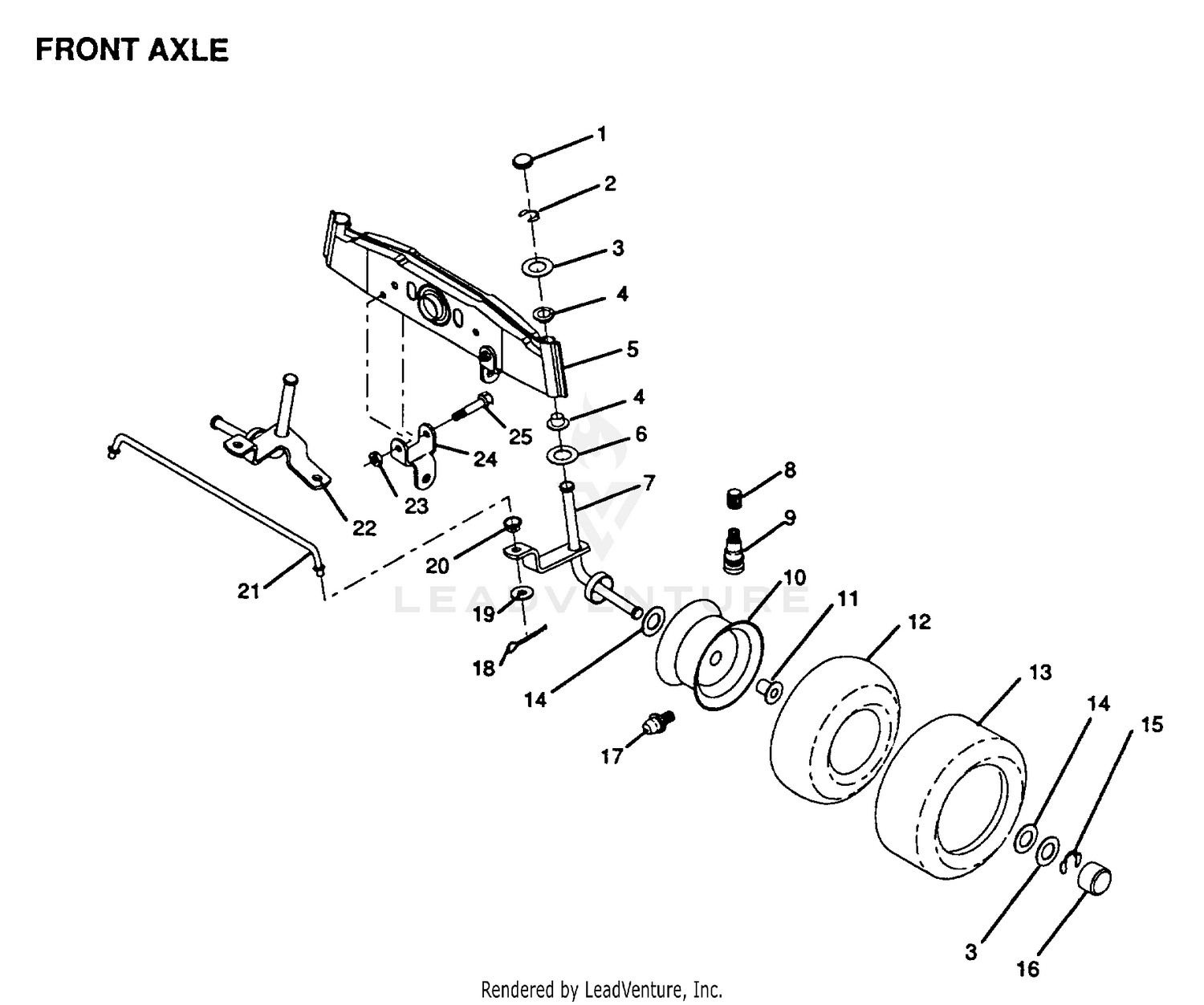 FRONT AXLE