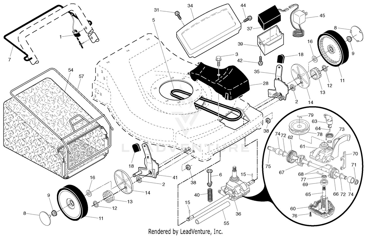 Rotary Lawn Mower