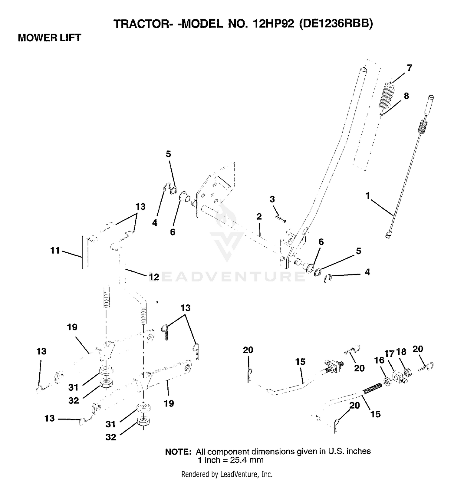 MOWER LIFT