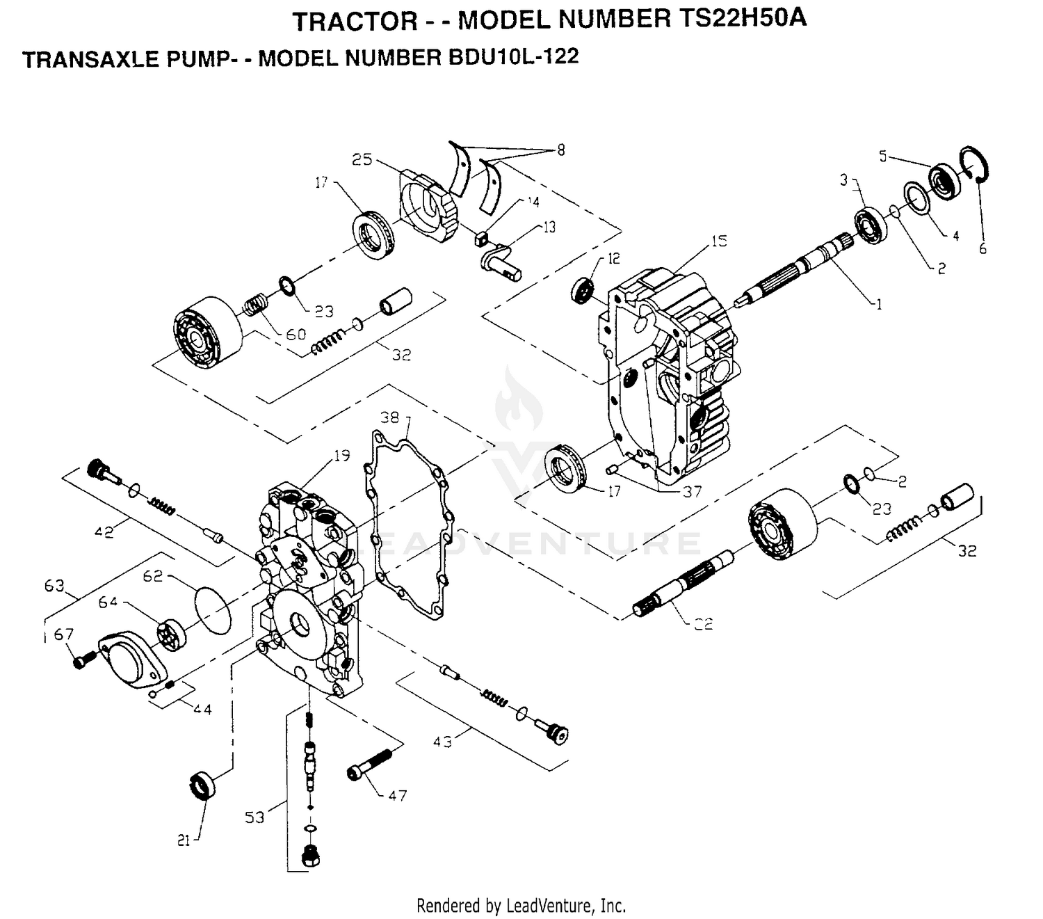 TRANSAXLE PUMP