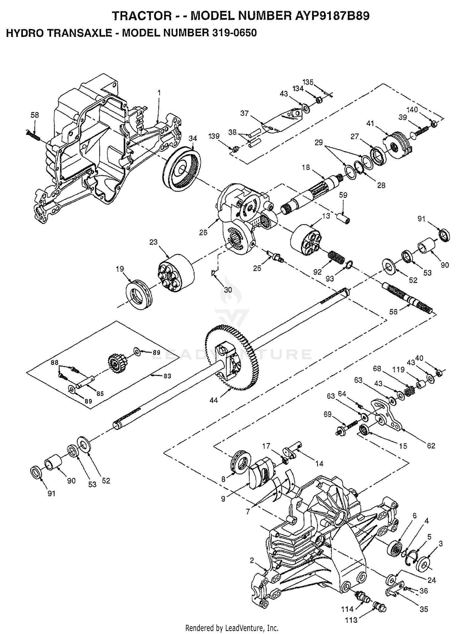 HYDRO TRANSAXLE