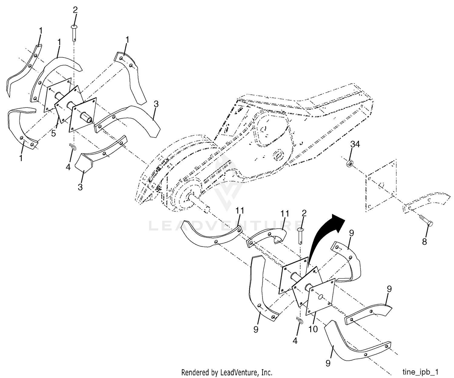 Tine Assembly