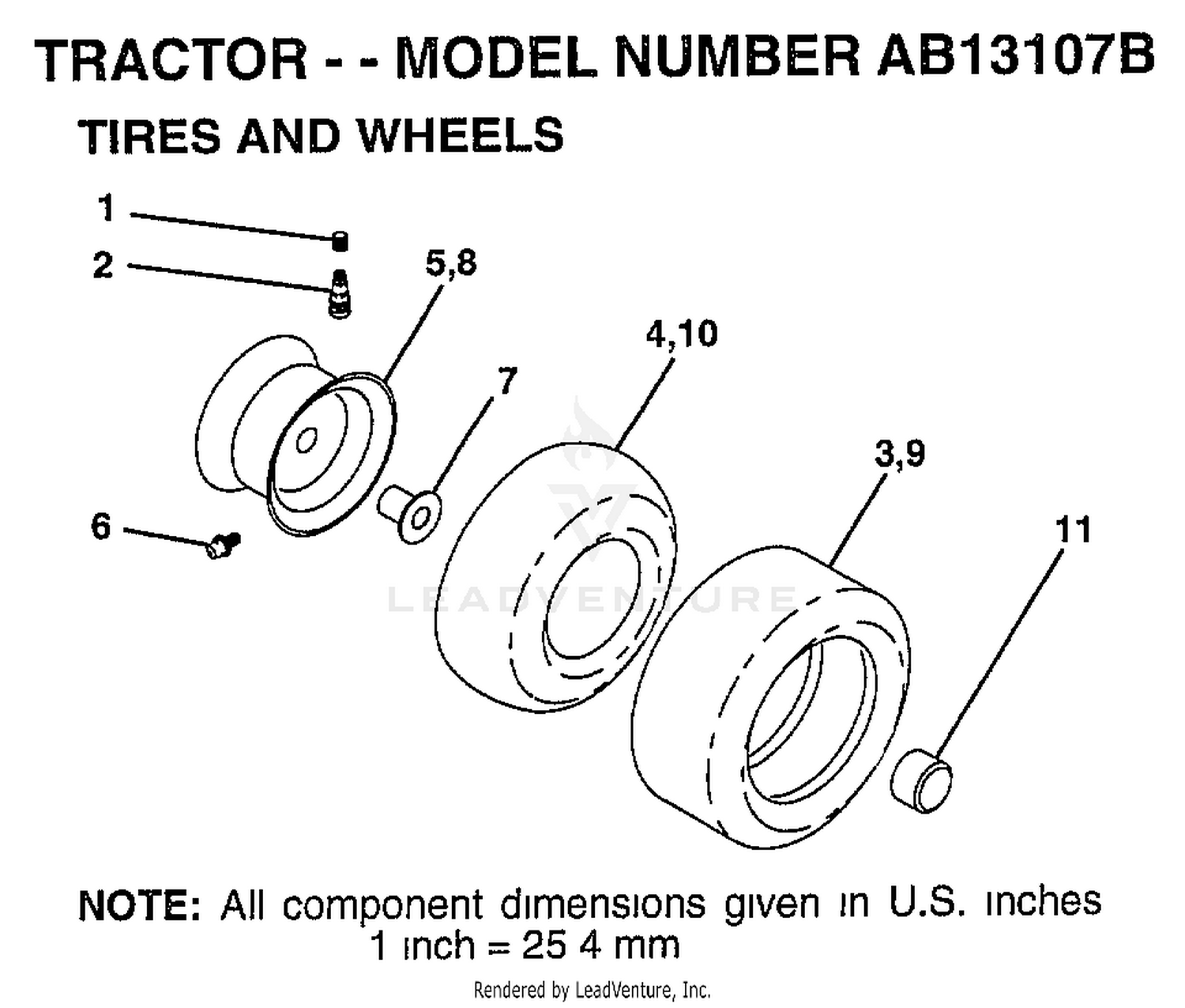 TIRES AND WHEELS