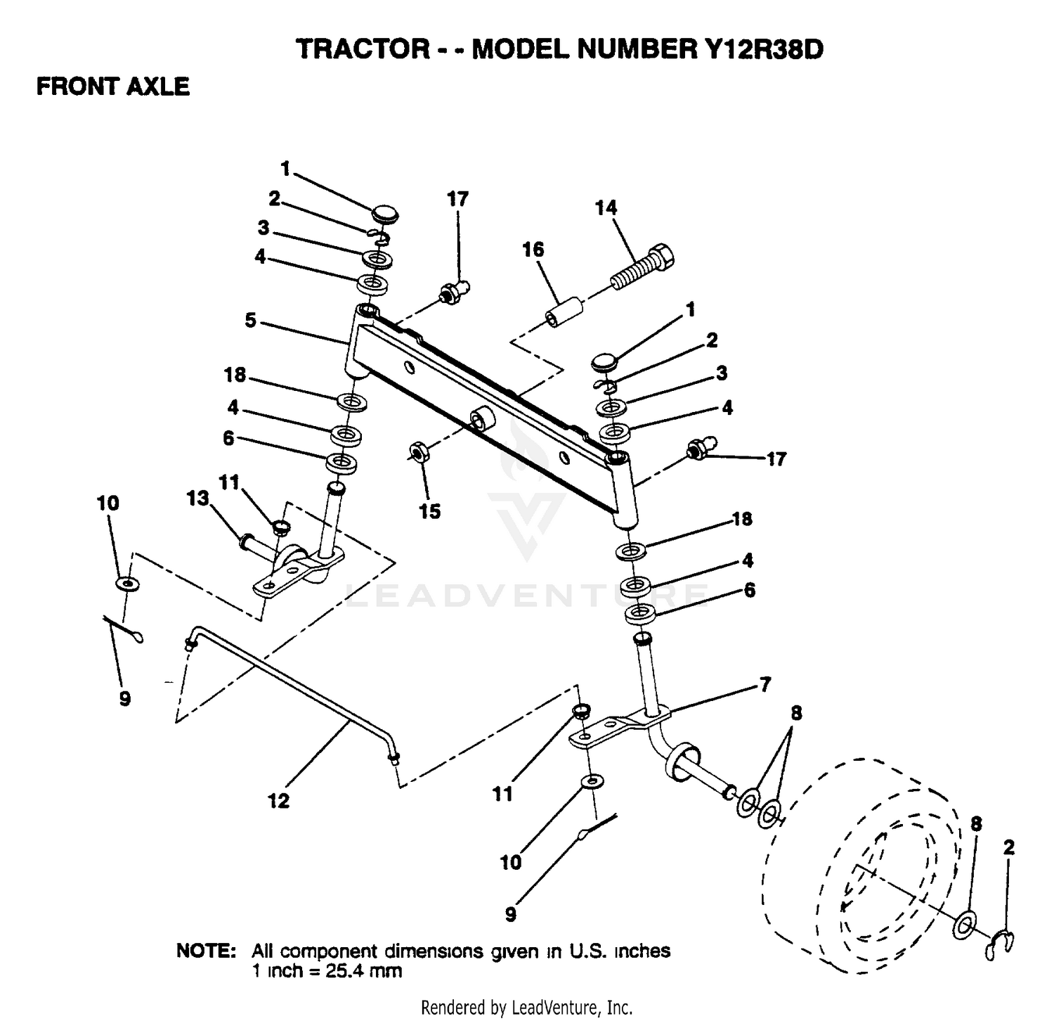 FRONT AXLE