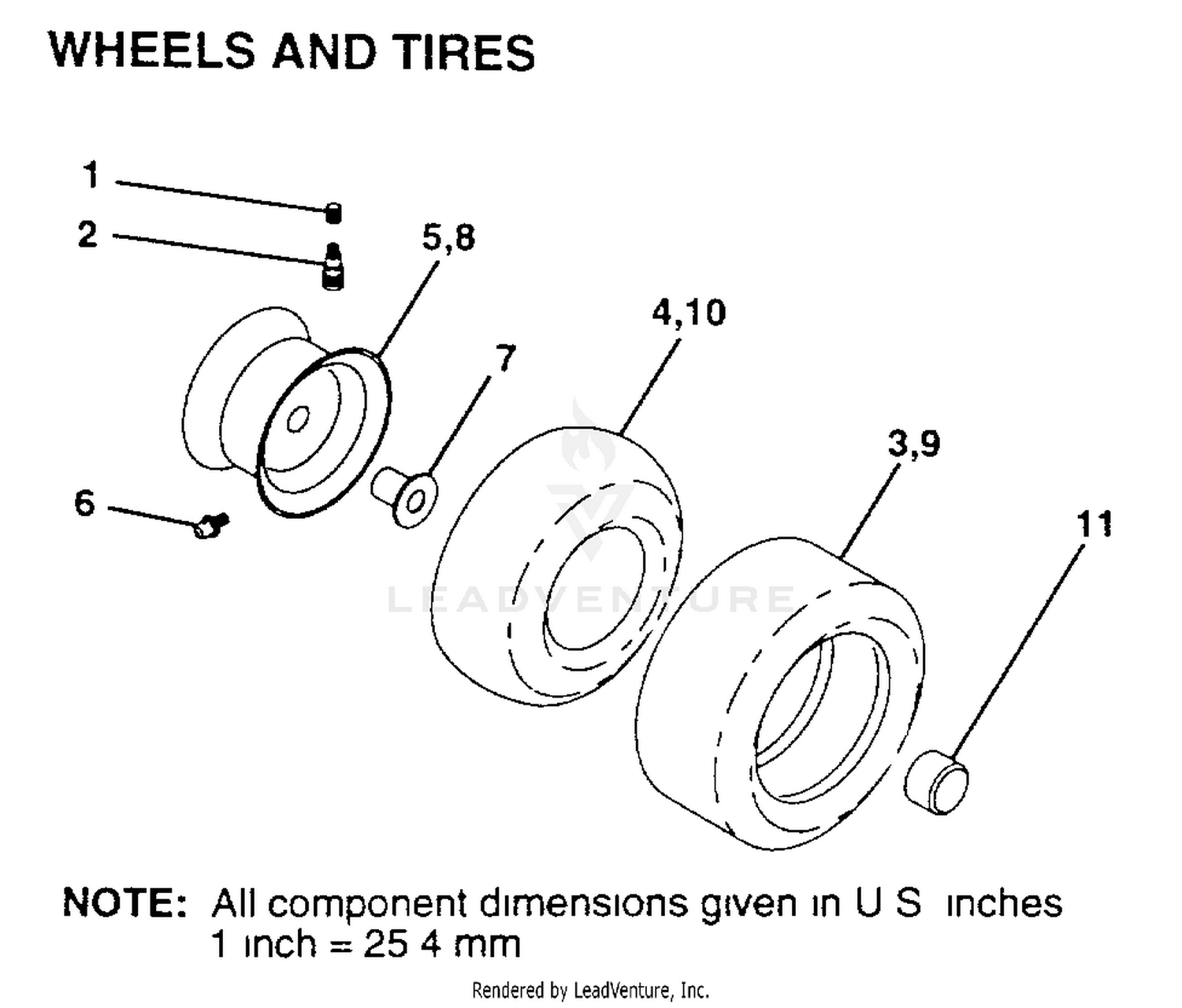 WHEELS AND TIRES
