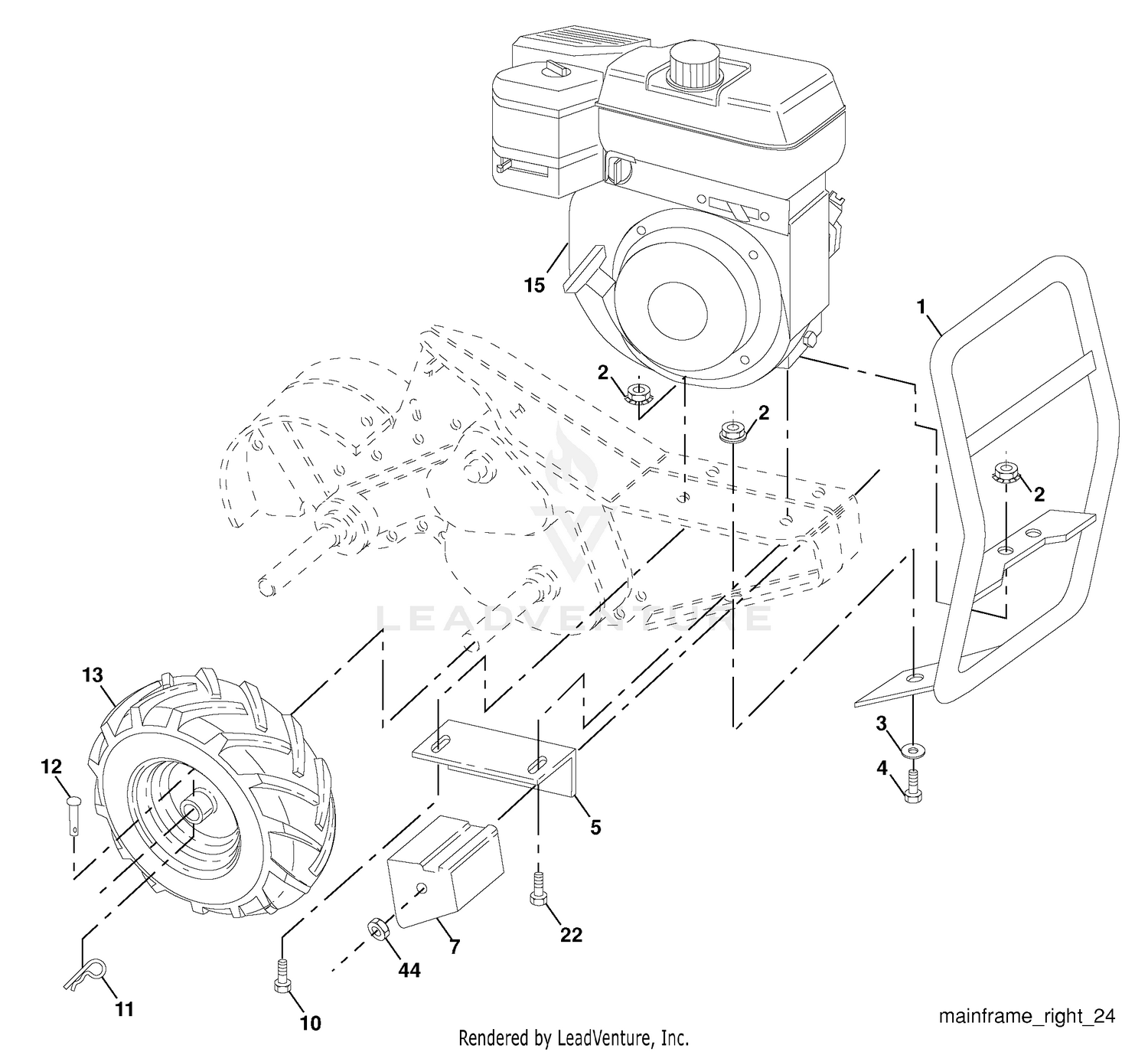 Main Frame, Right Side
