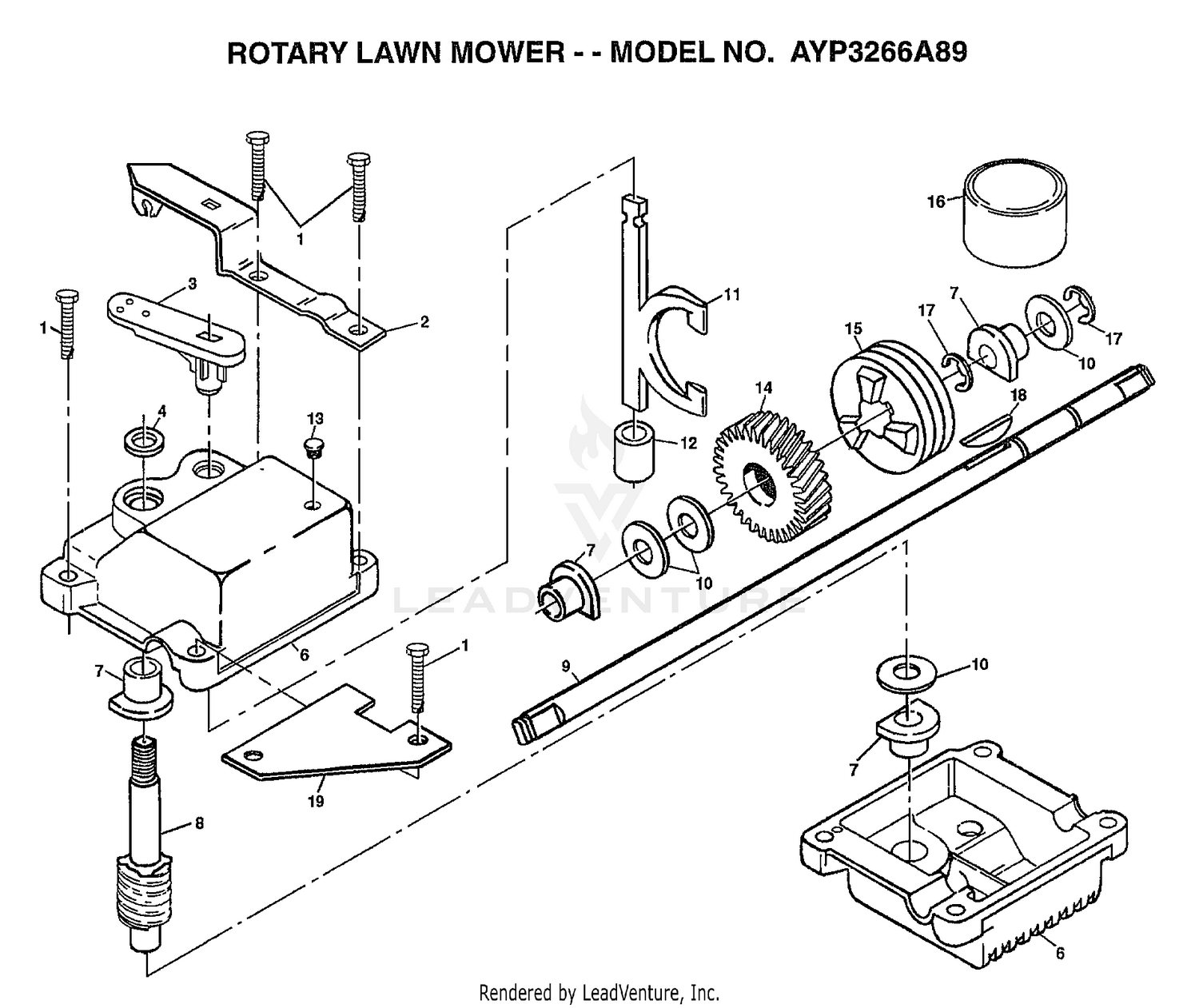 ROTARY LAWN MOWER