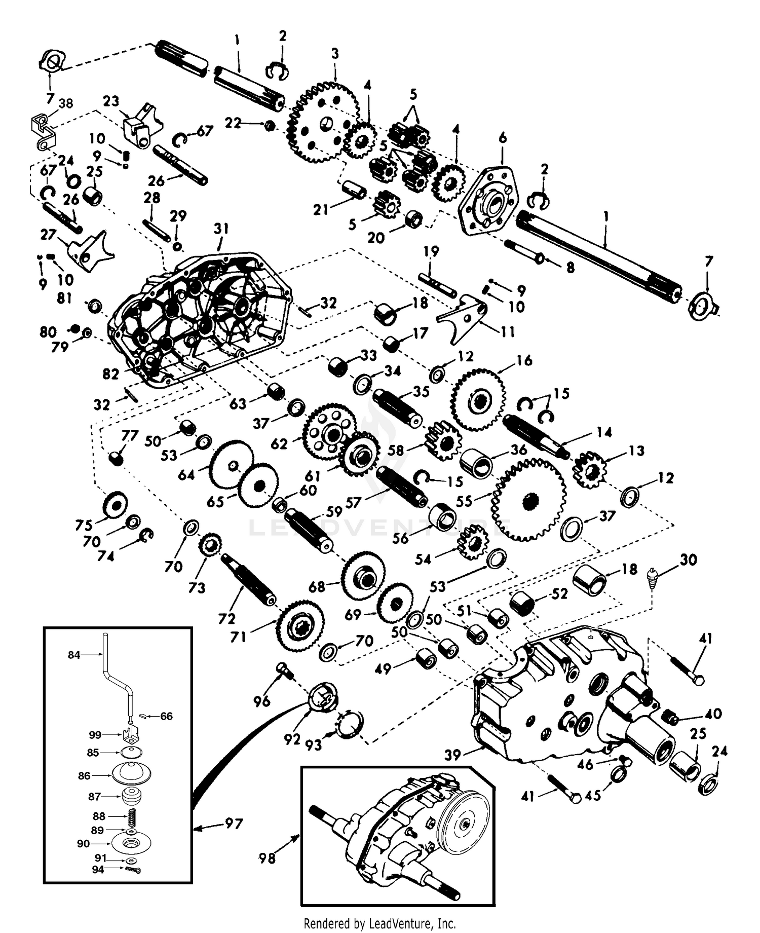 Gear Drive Transaxle