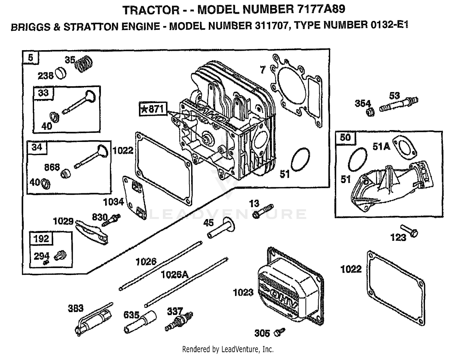 ENGINE-BRIGGS AND STRATTON