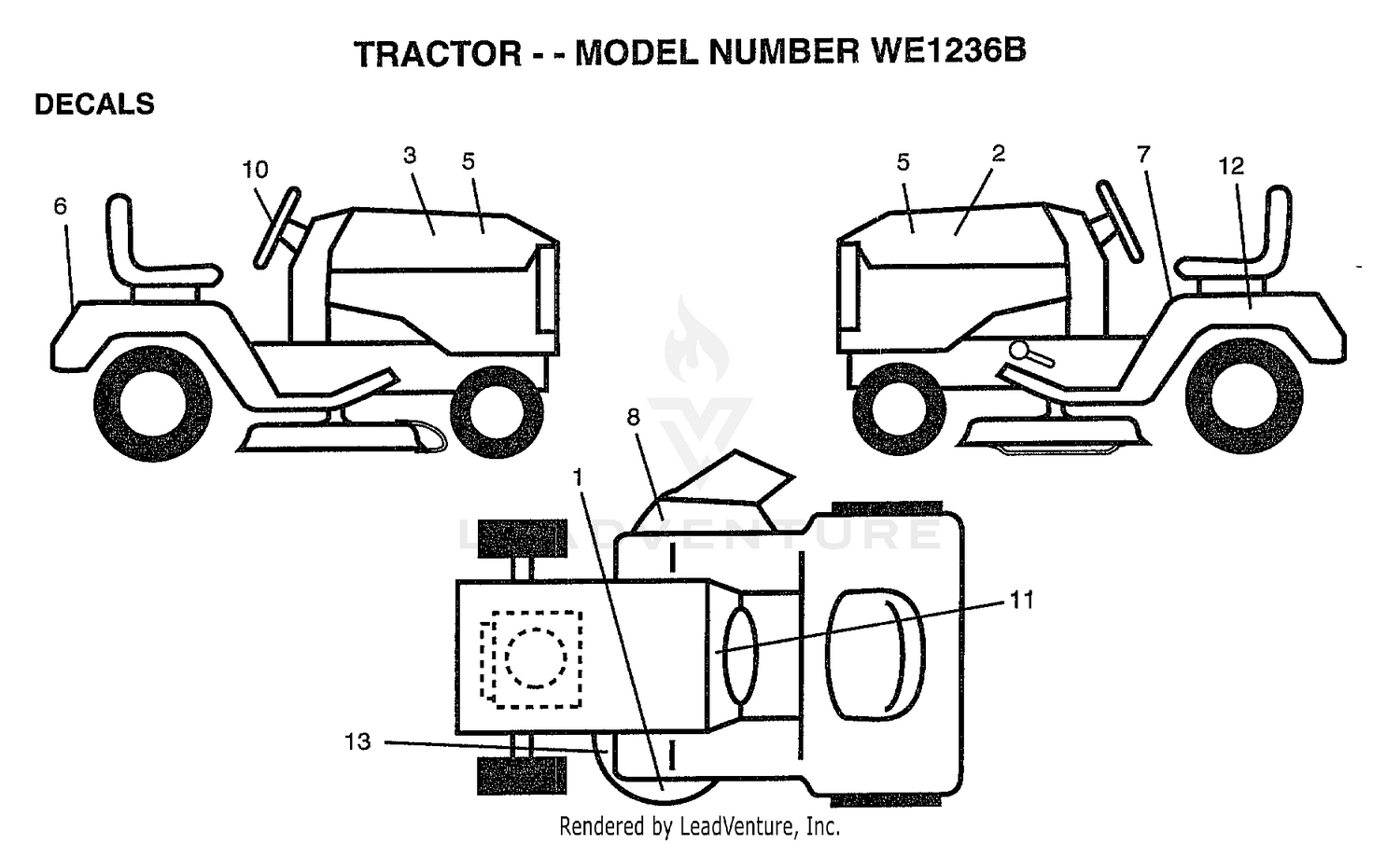 TRACTOR-DECALS