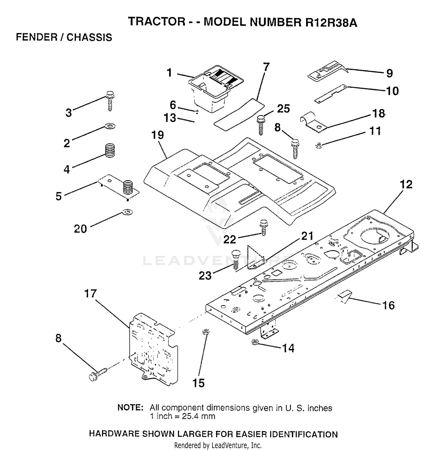 FENDER/CHASSIS