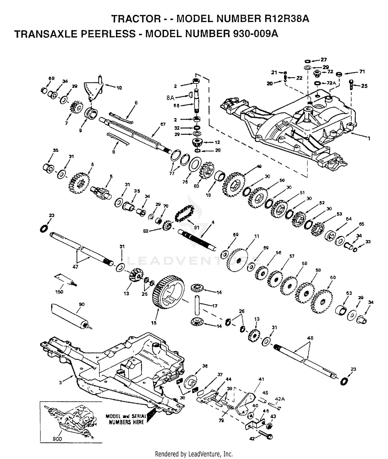 TRANSAXLE PEERLESS