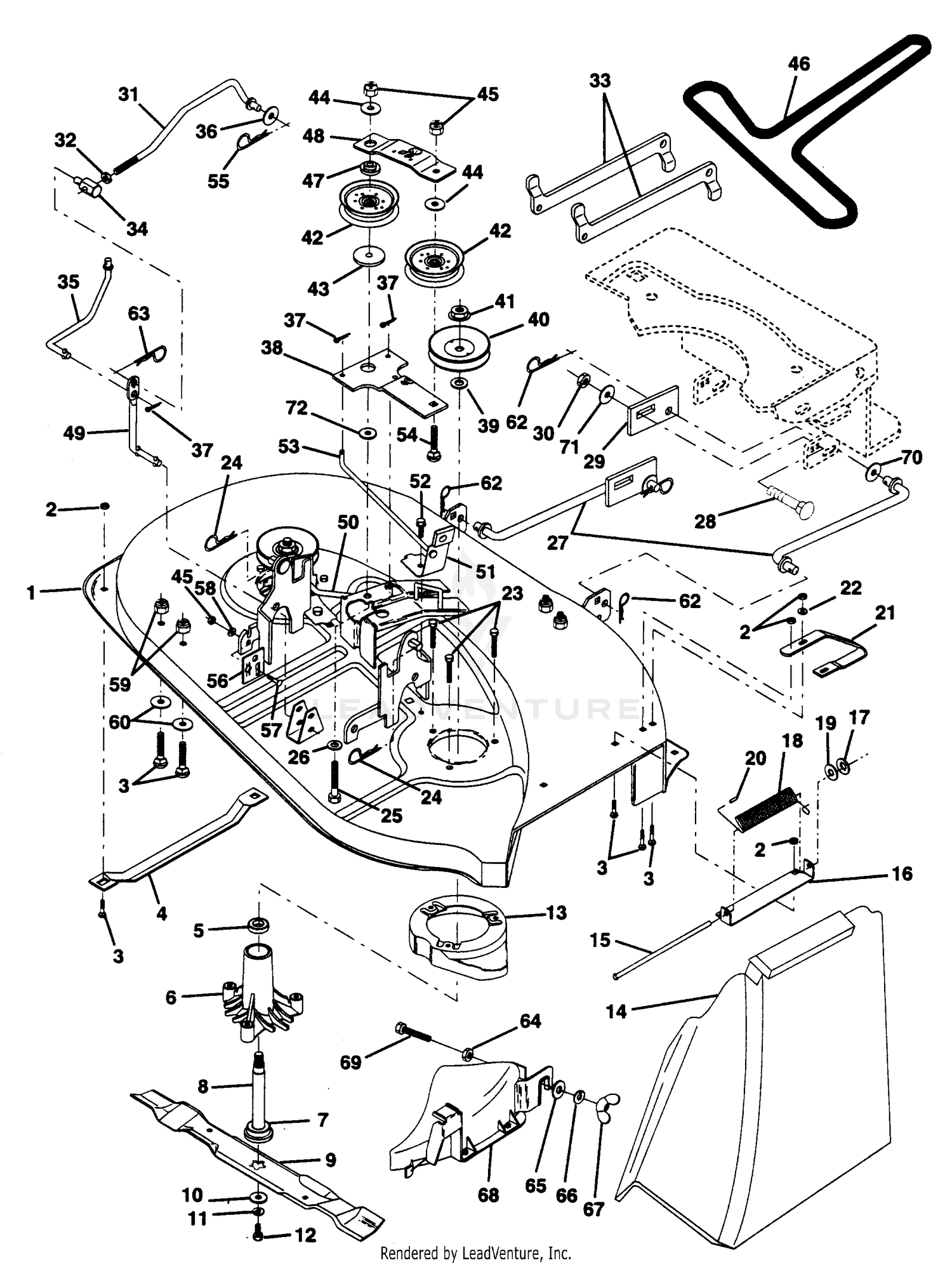 MOWER DECK