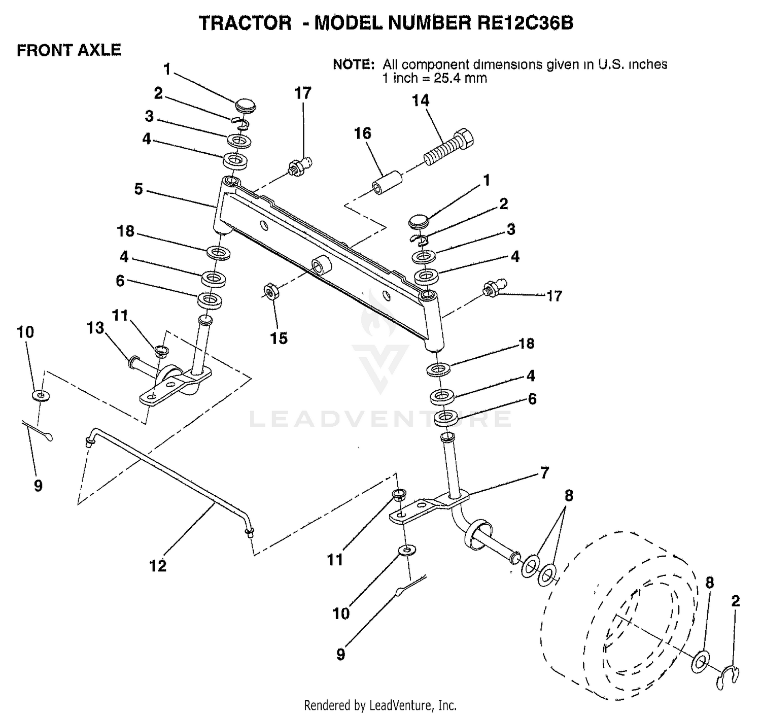 FRONT AXLE