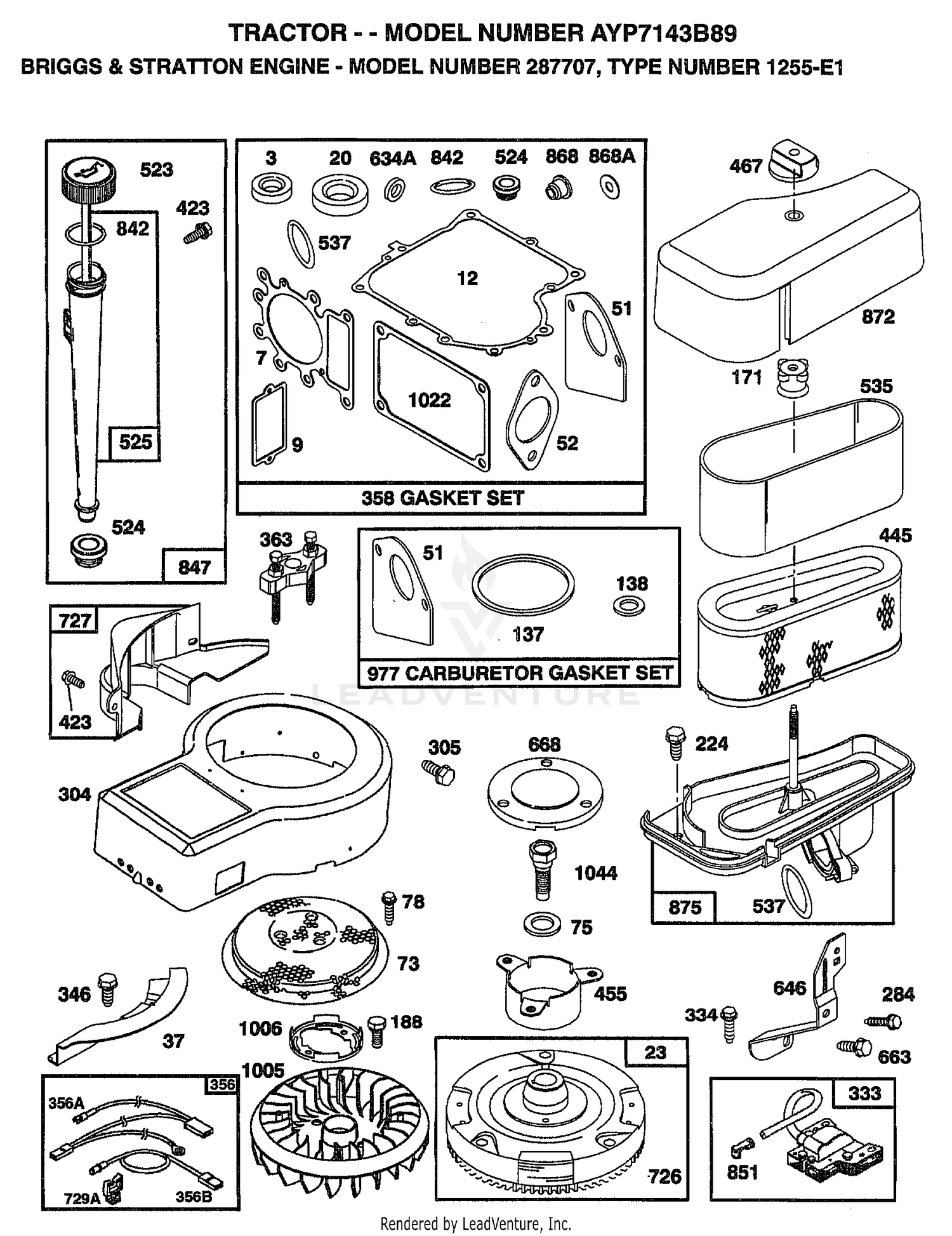 BRIGGS AND STRATTON ENGINE