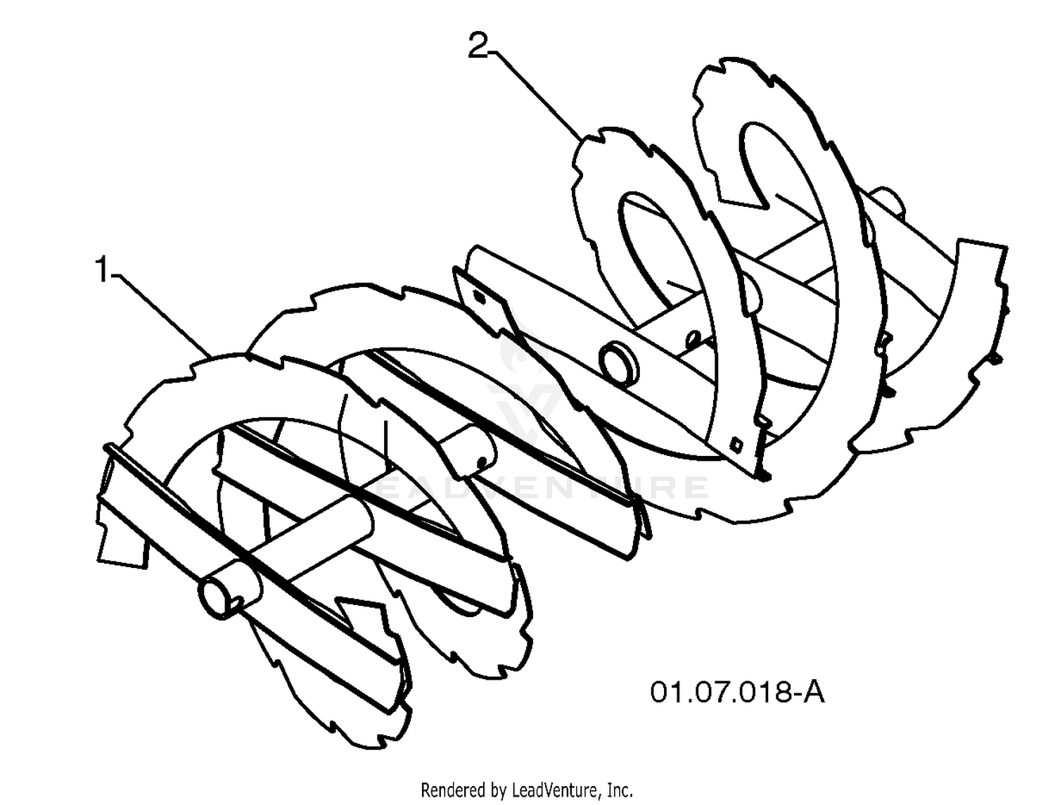 Auger Housing / Impeller Assembly