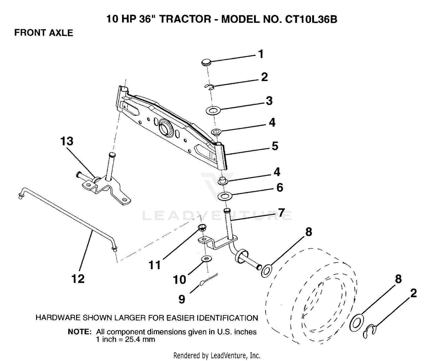 FRONT AXLE
