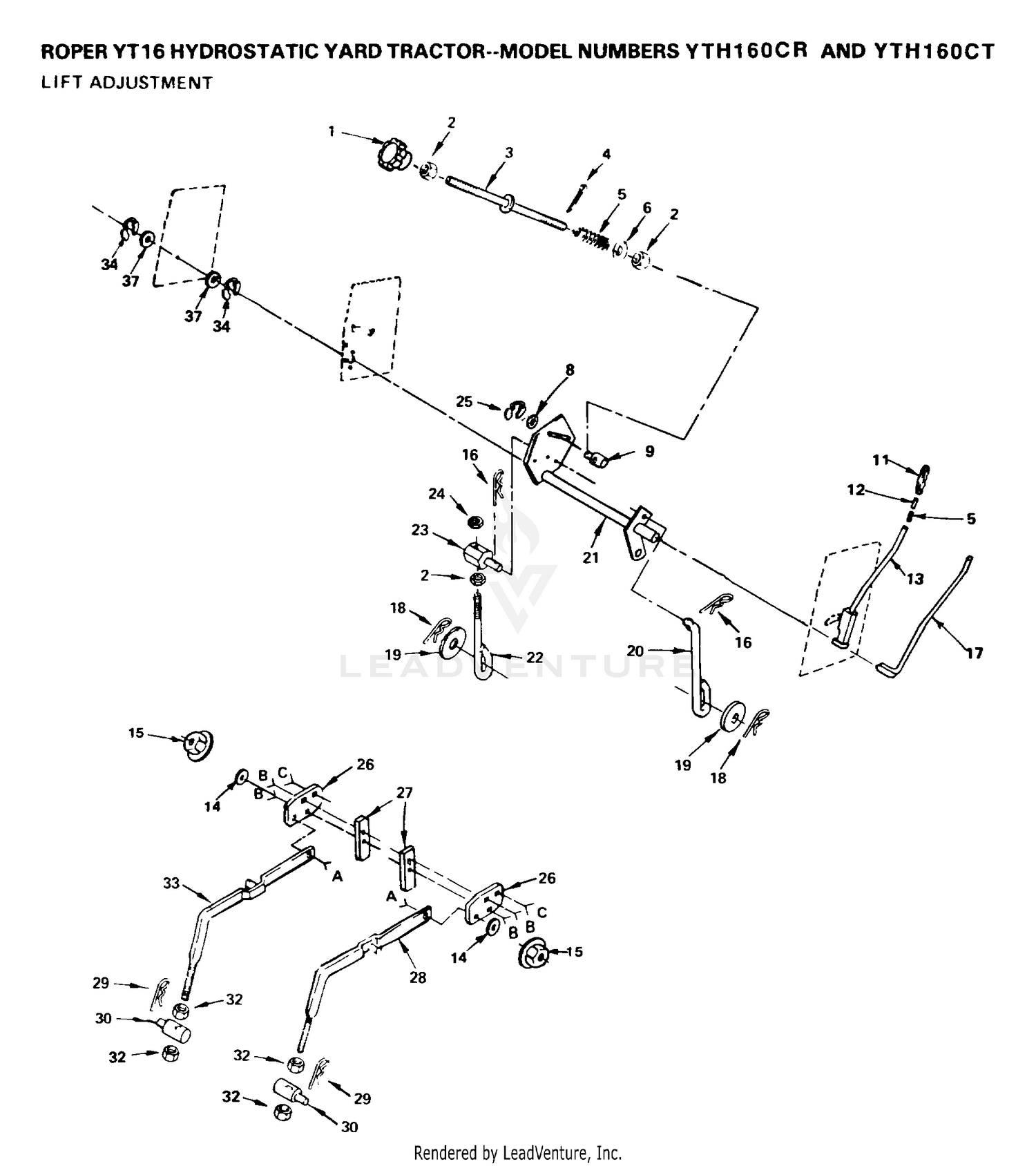 LIFT ADJUSTMENT ASSY