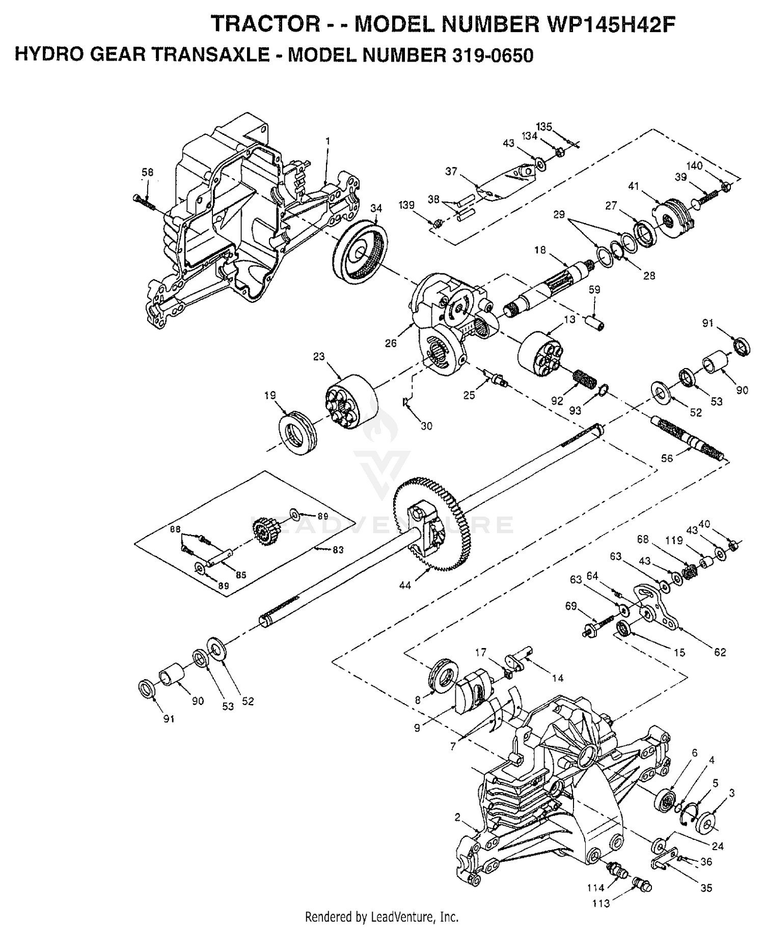 HYDRO GEAR TRANSAXLE