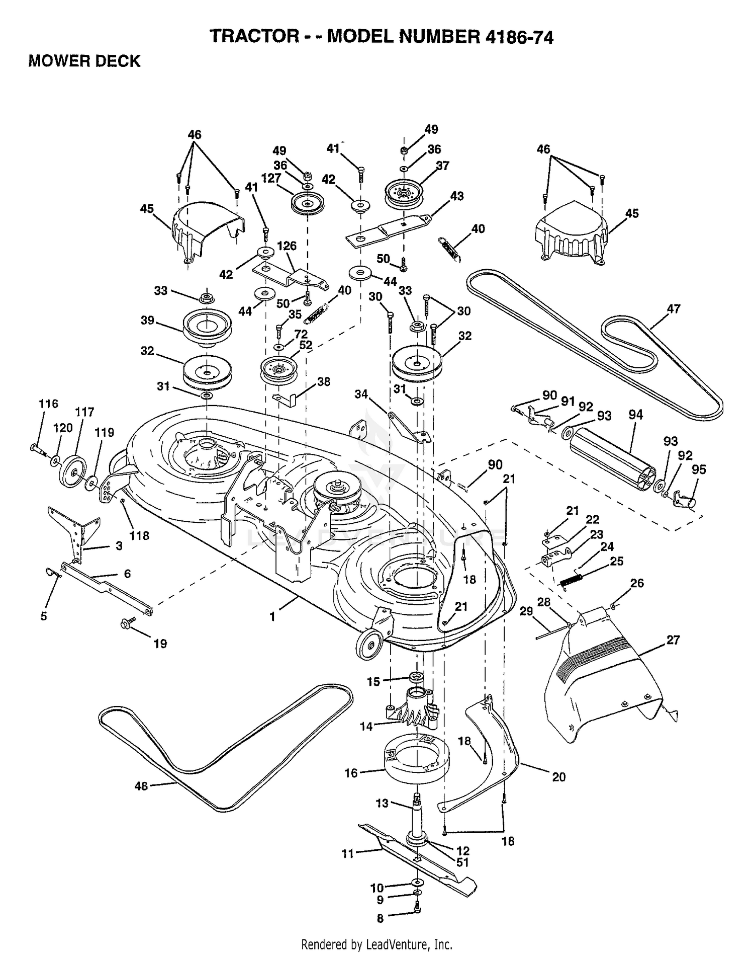 MOWER DECK