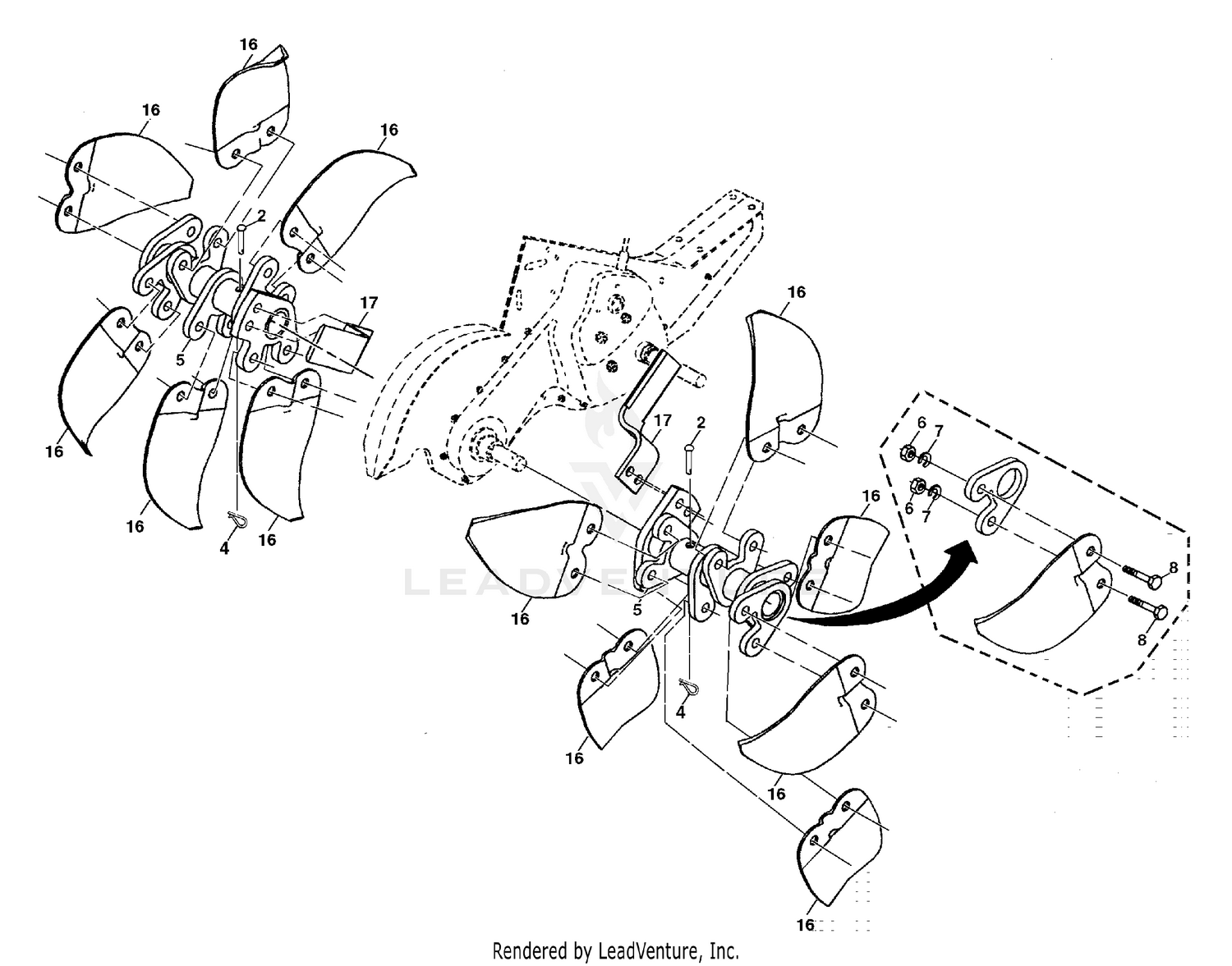 Tine Assembly