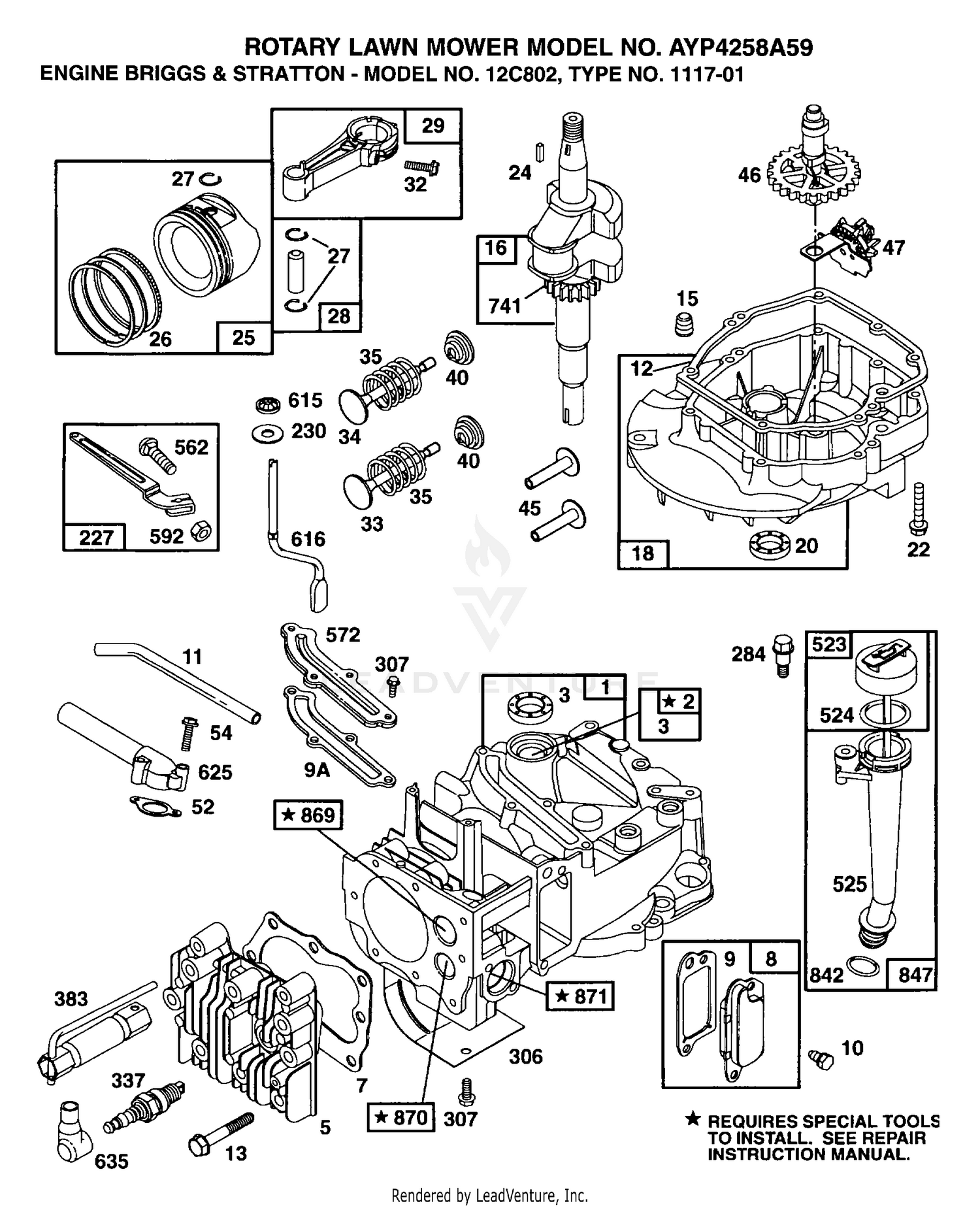 ENGINE/BRIGGS AND STRATTON
