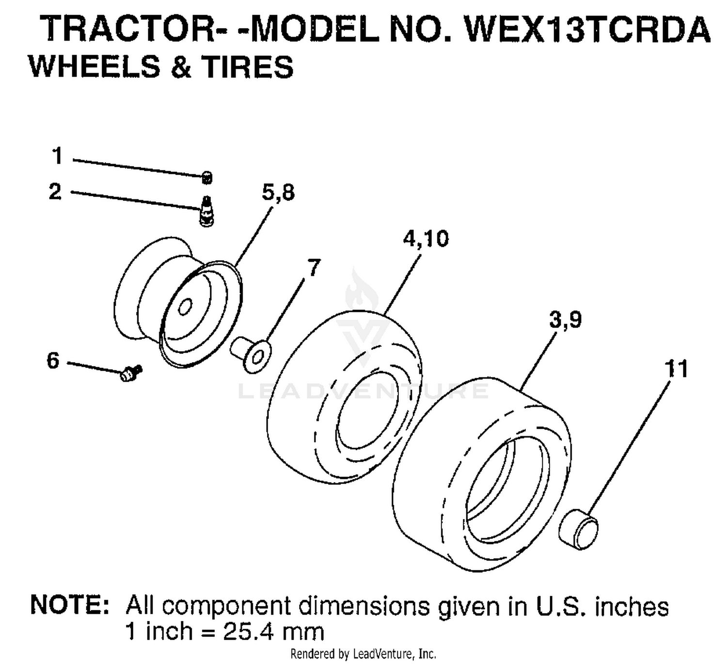 WHEELS AND TIRES