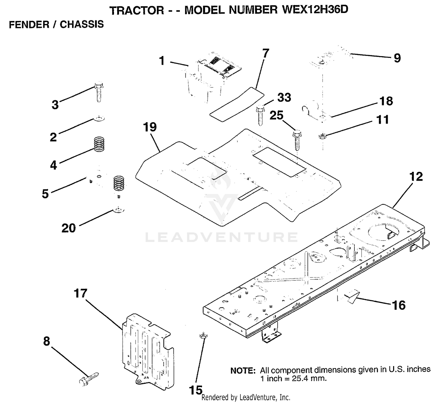 FENDER/CHASSIS