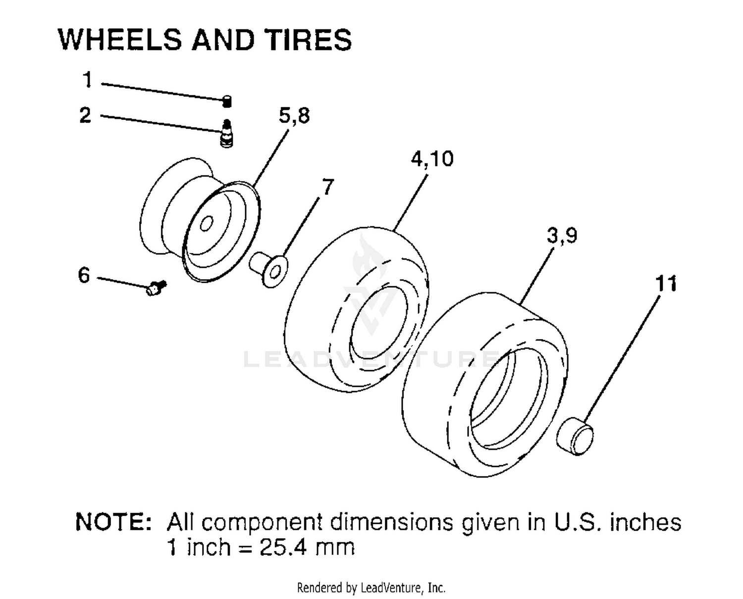 WHEELS AND TIRES