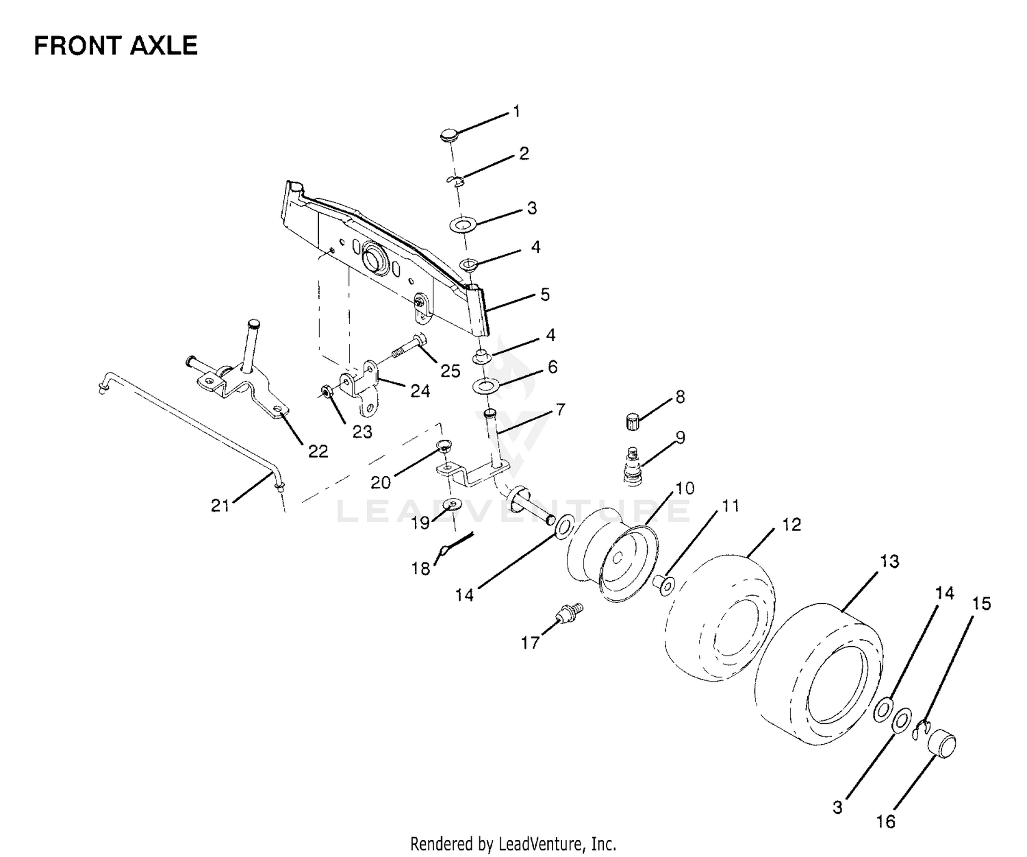 FRONT AXLE
