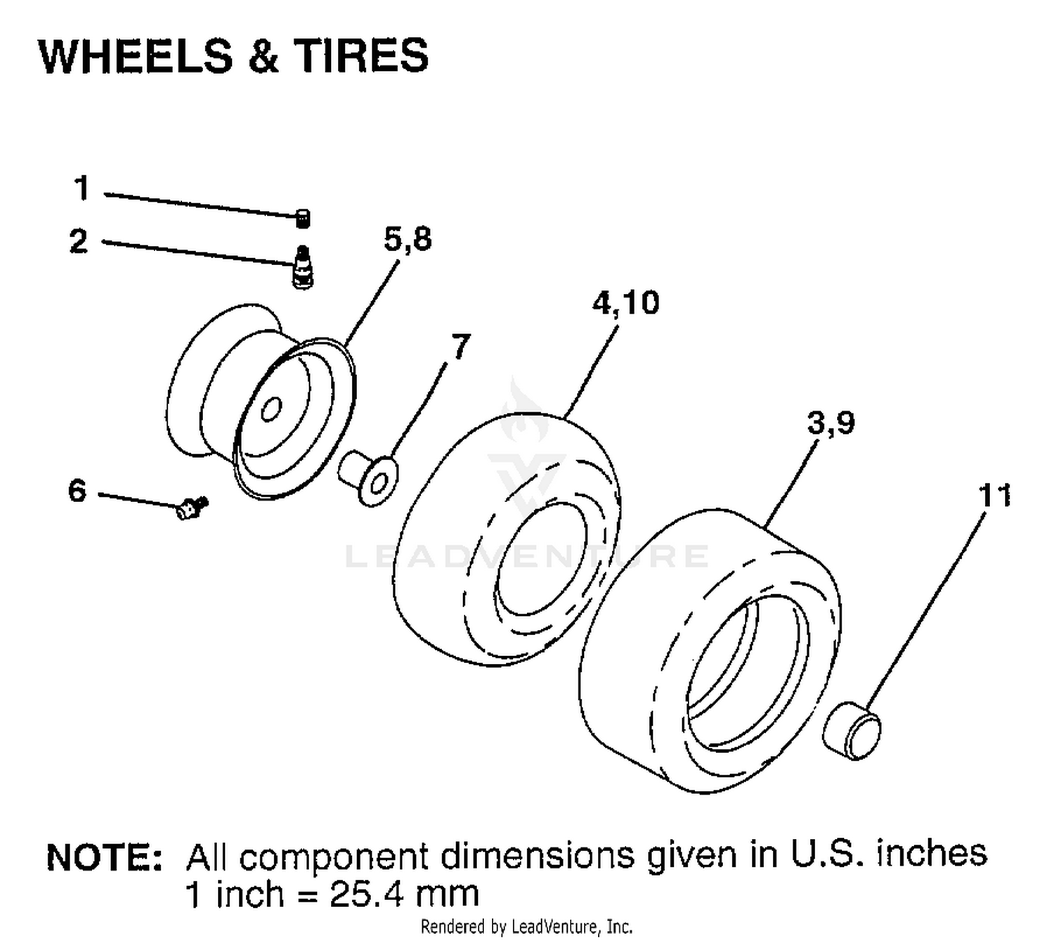 WHEELS AND TIRES