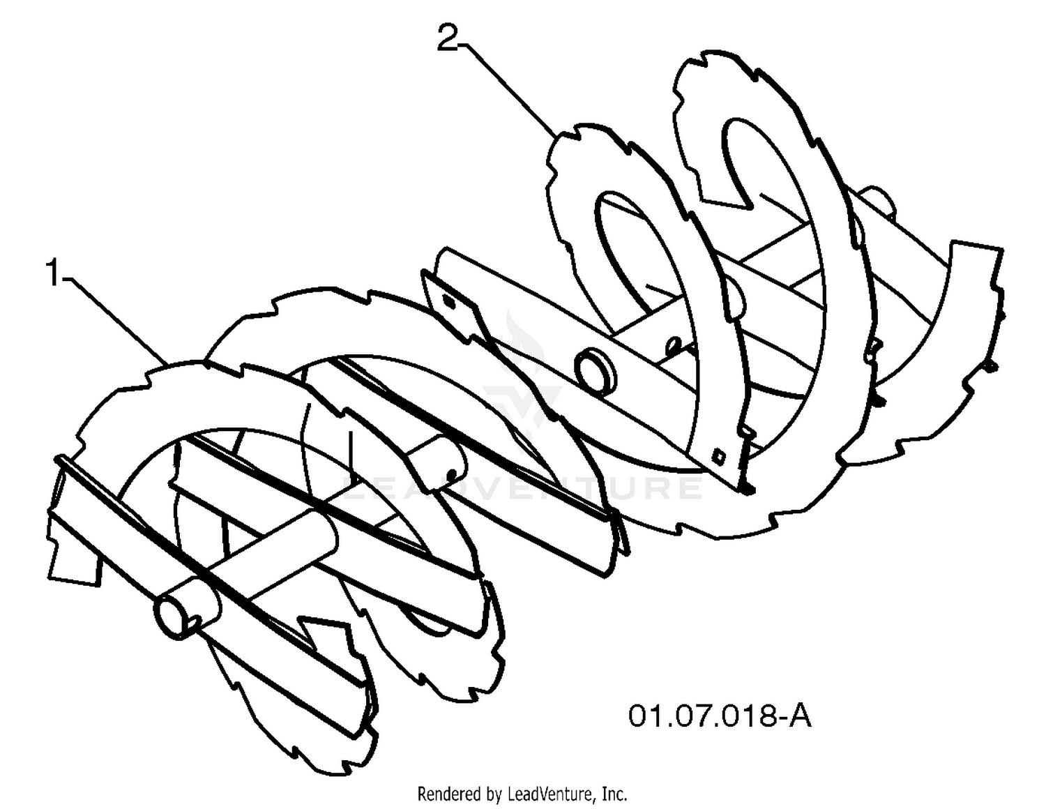 Auger Housing / Impeller Assembly
