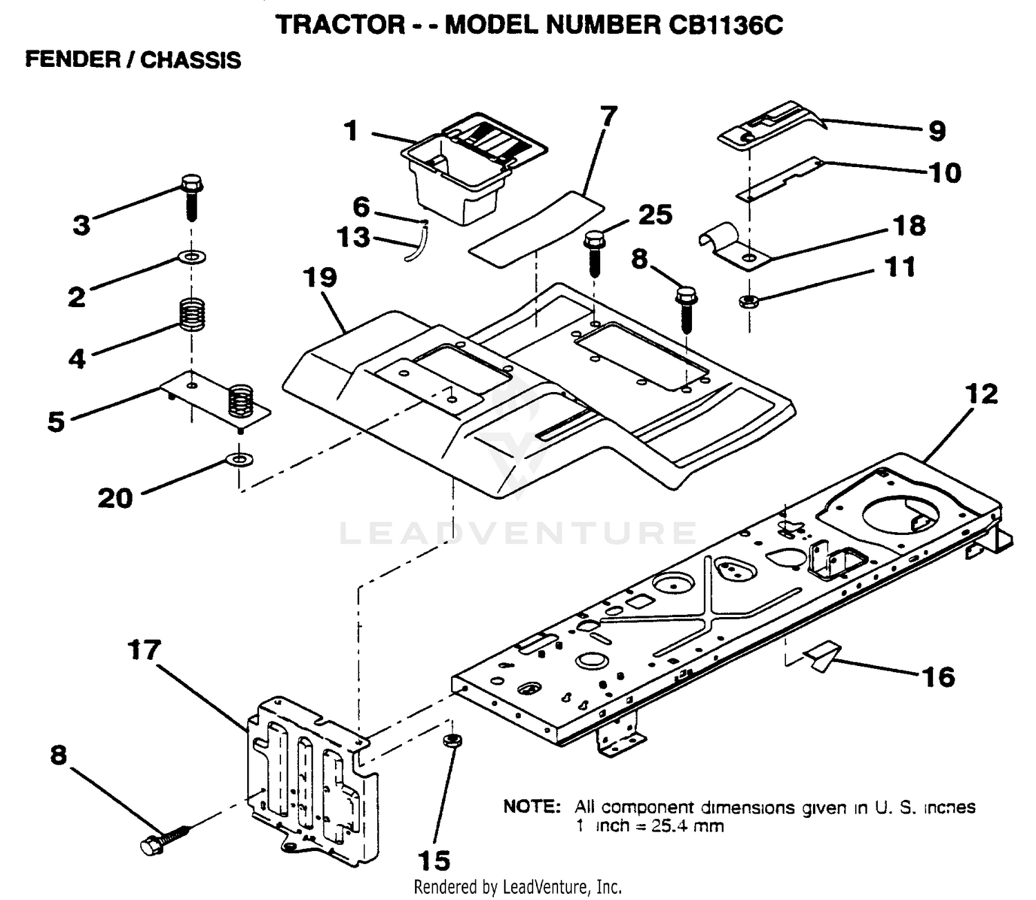 FENDER/CHASSIS