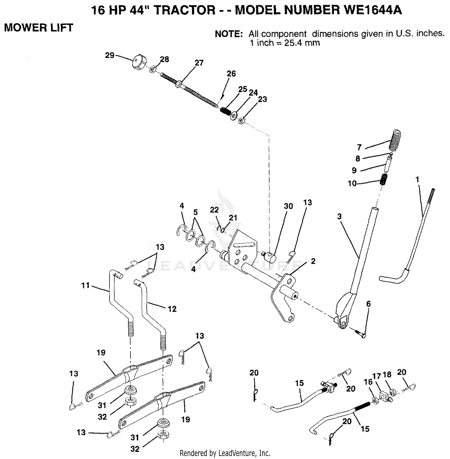 MOWER LIFT