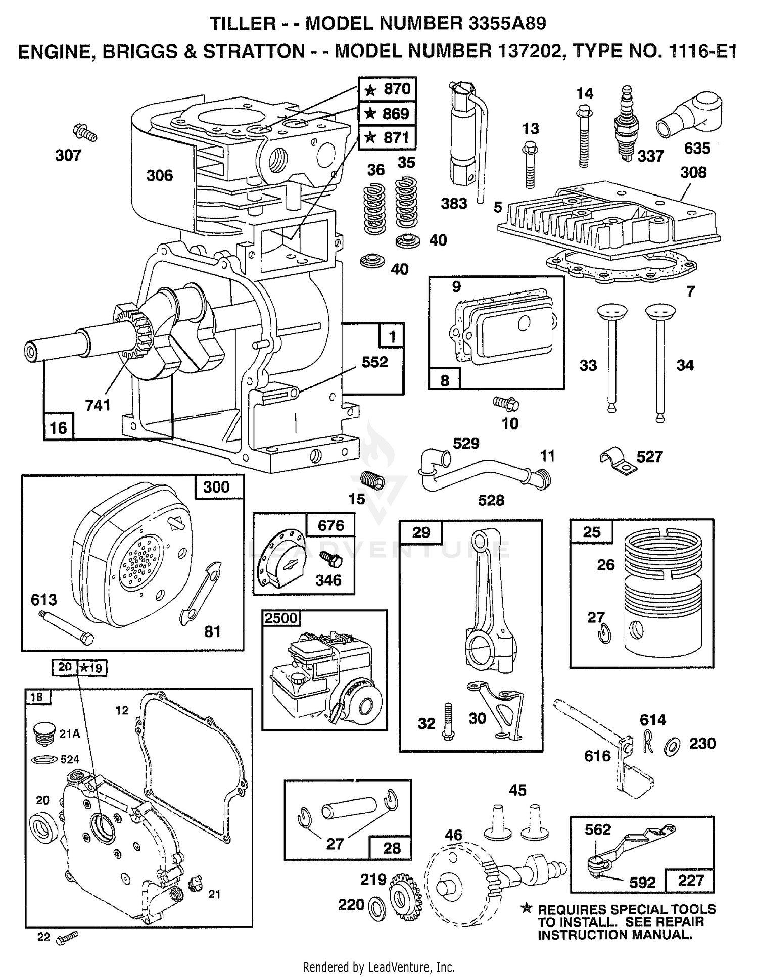 ENGINE/BRIGGS AND STRATTON