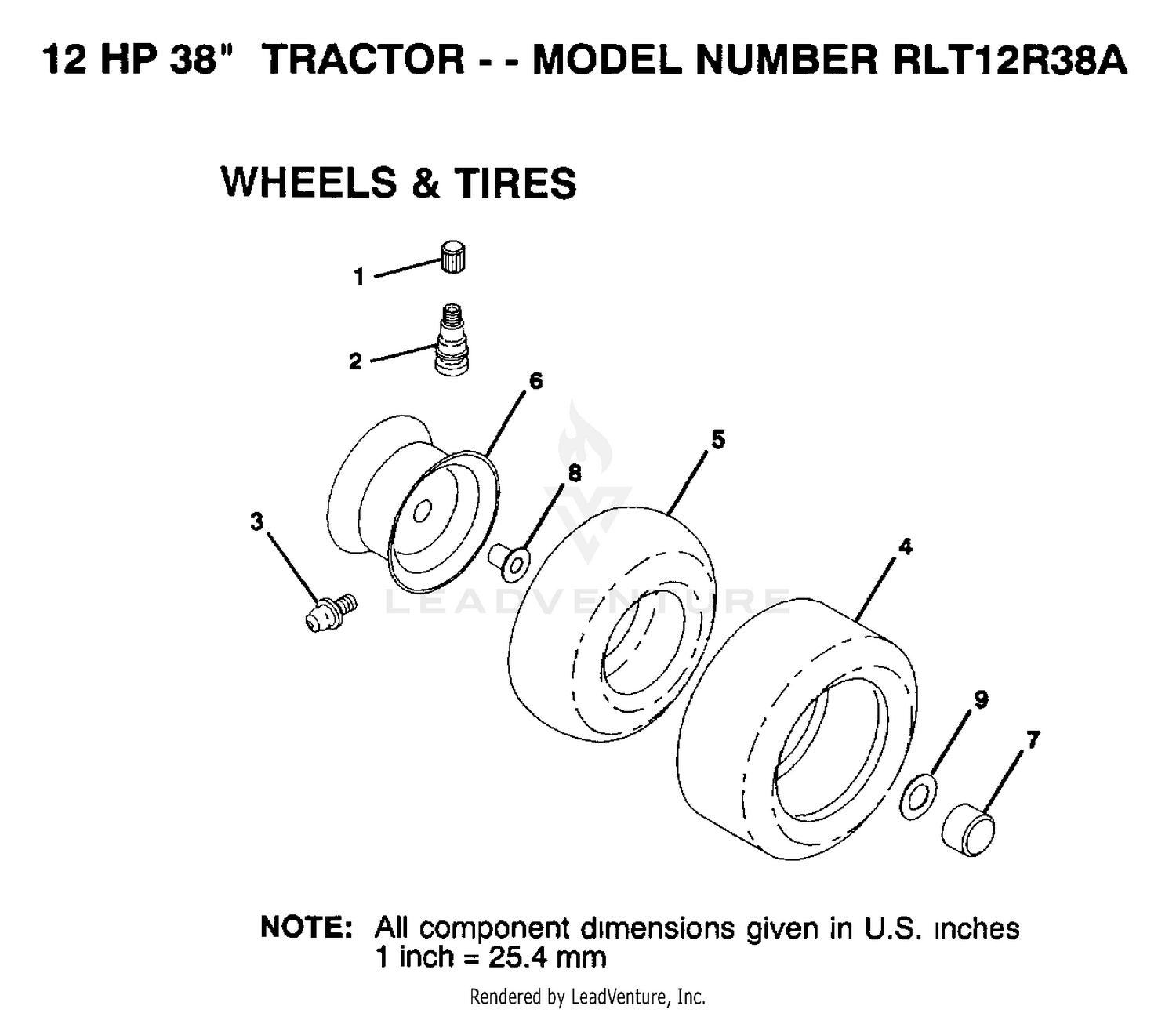 WHEELS AND TIRES