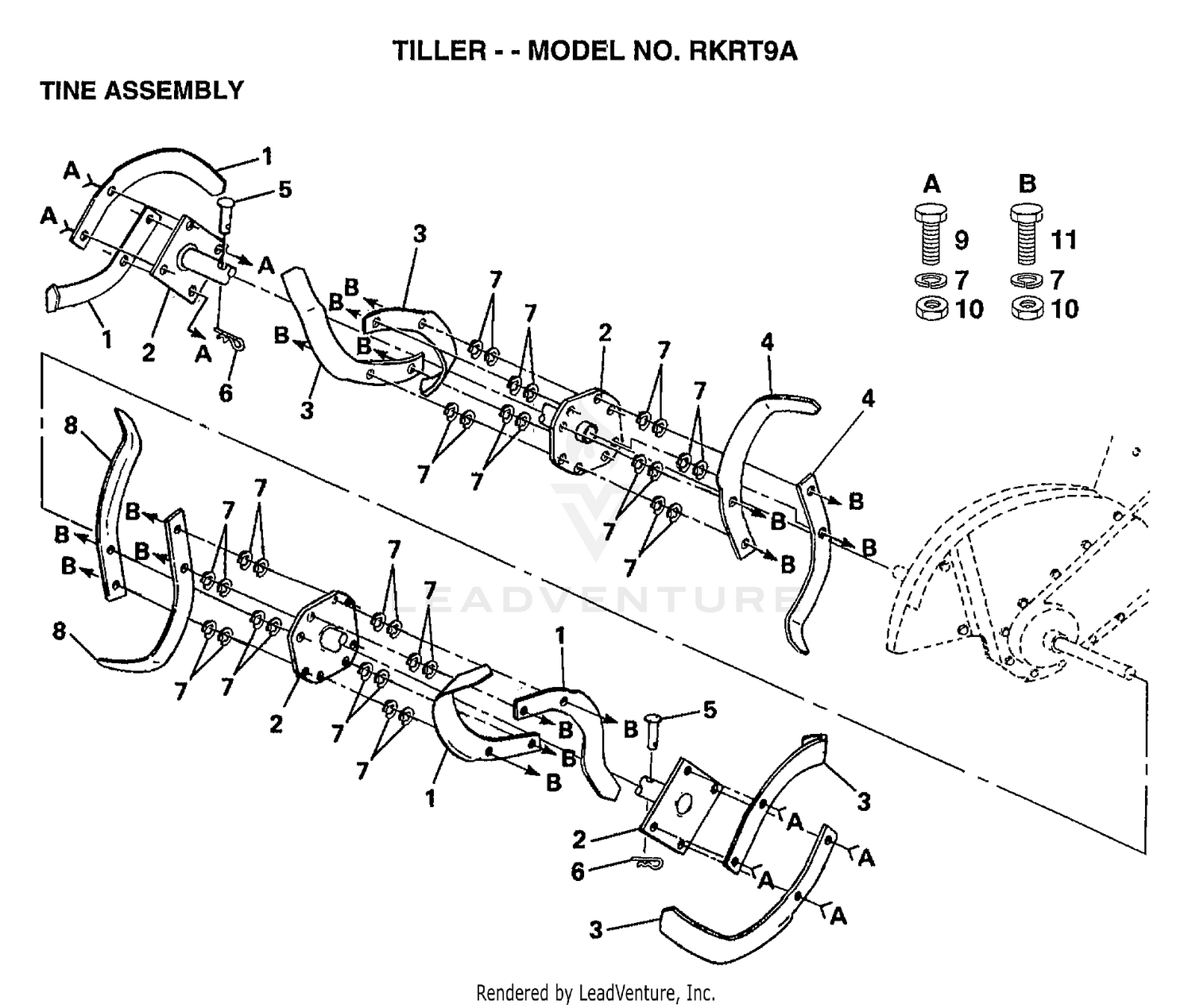 TINE ASSEMBLY