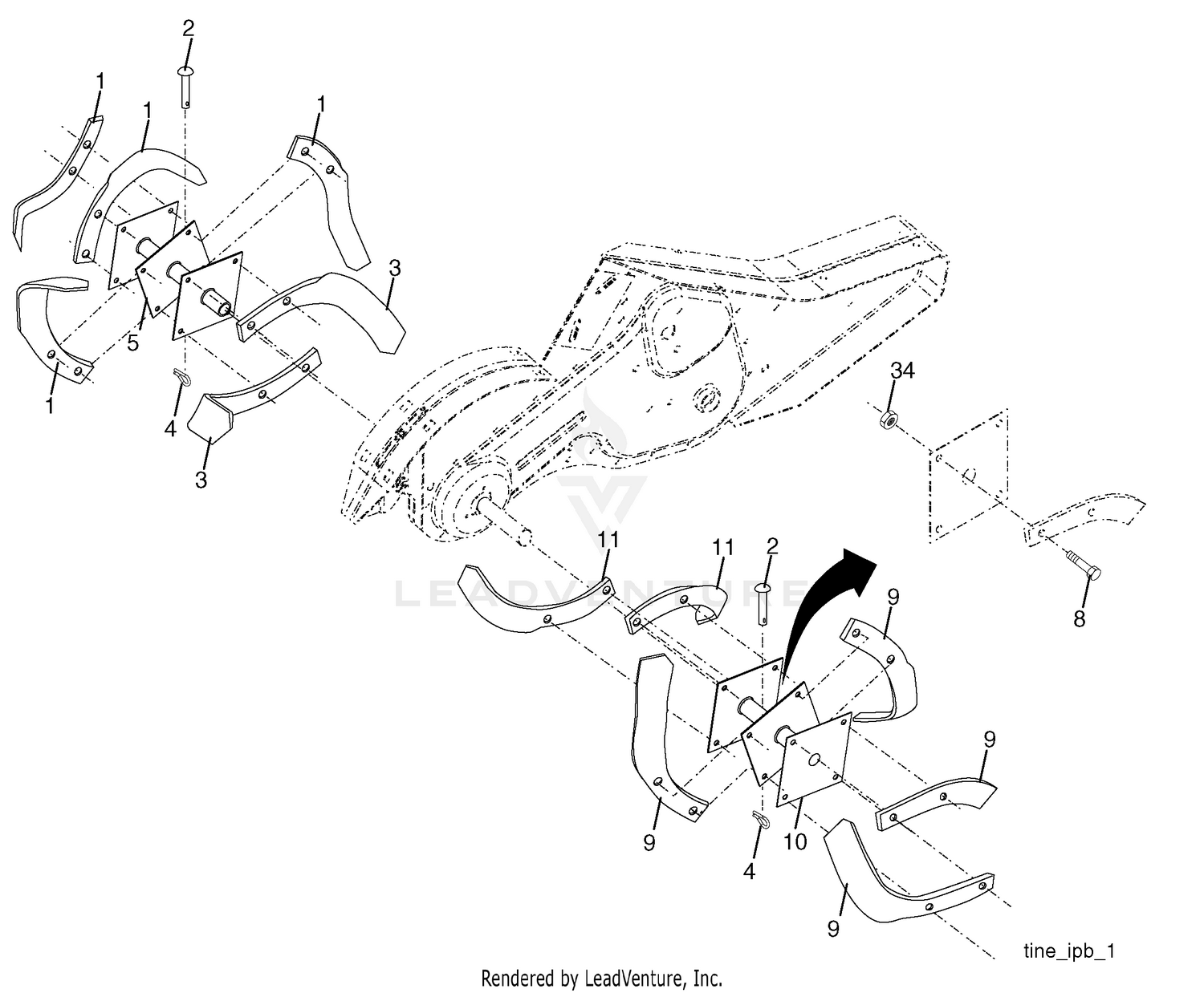 Tine Assembly