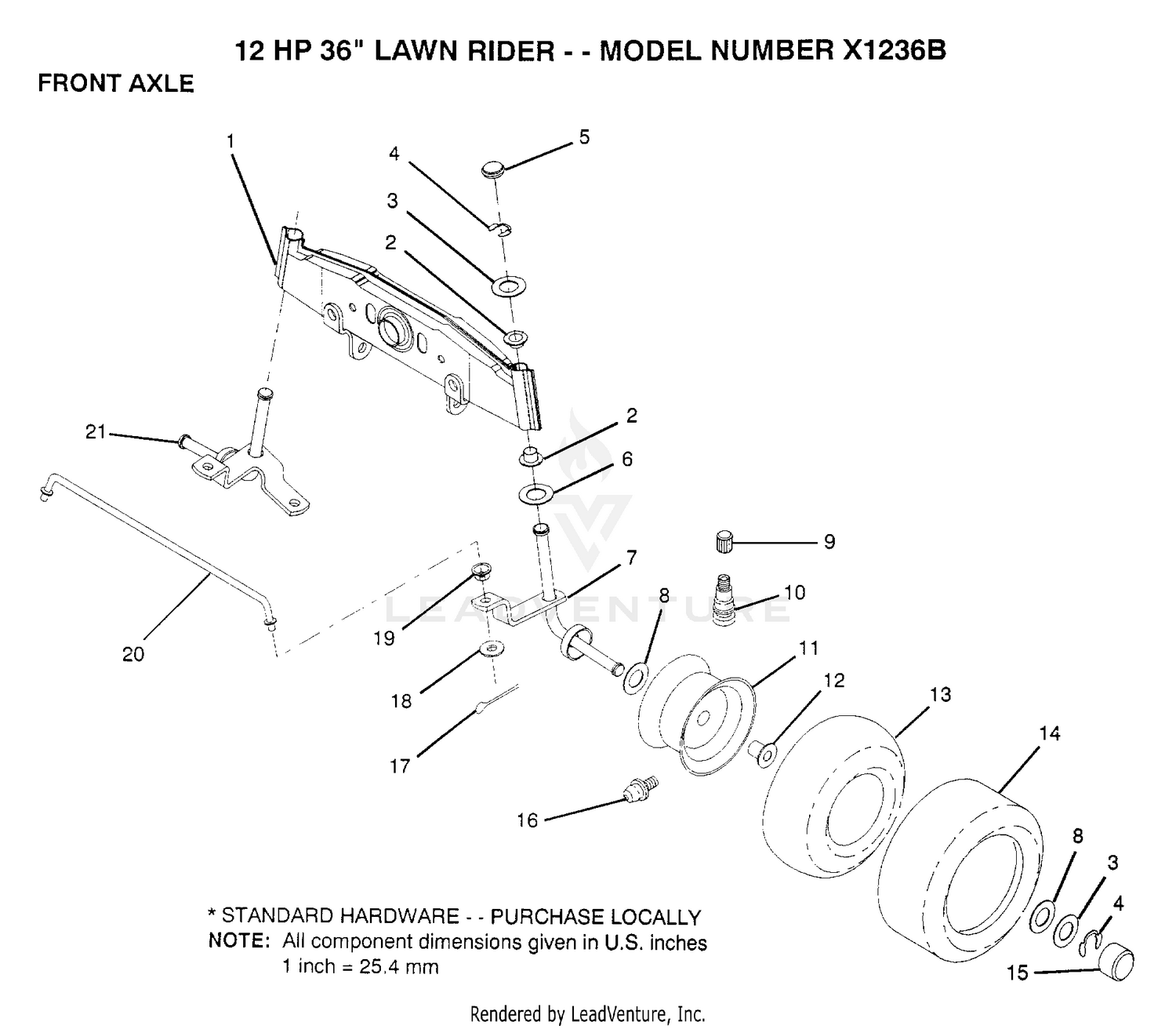 FRONT AXLE