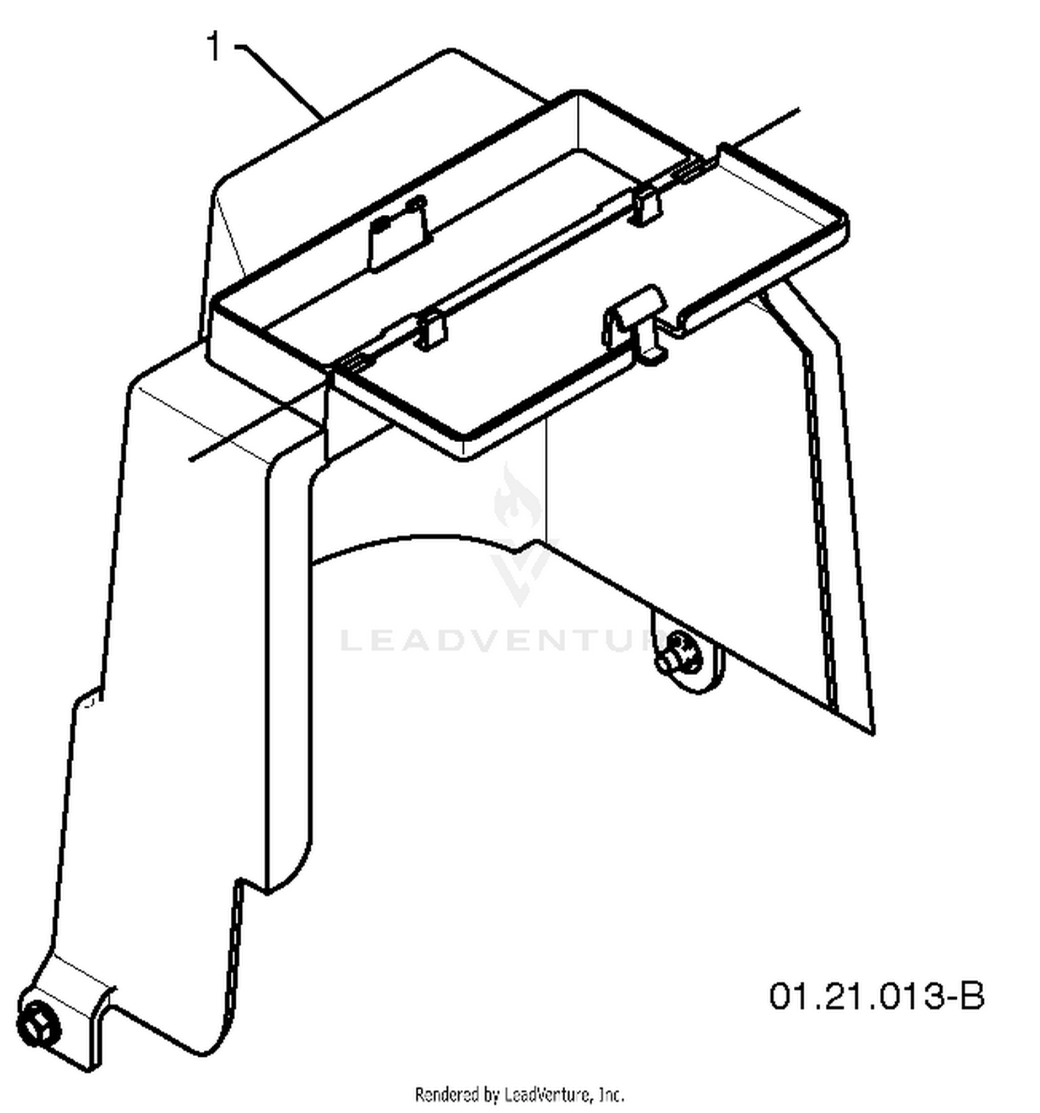 Chassis/Engine/Pulleys