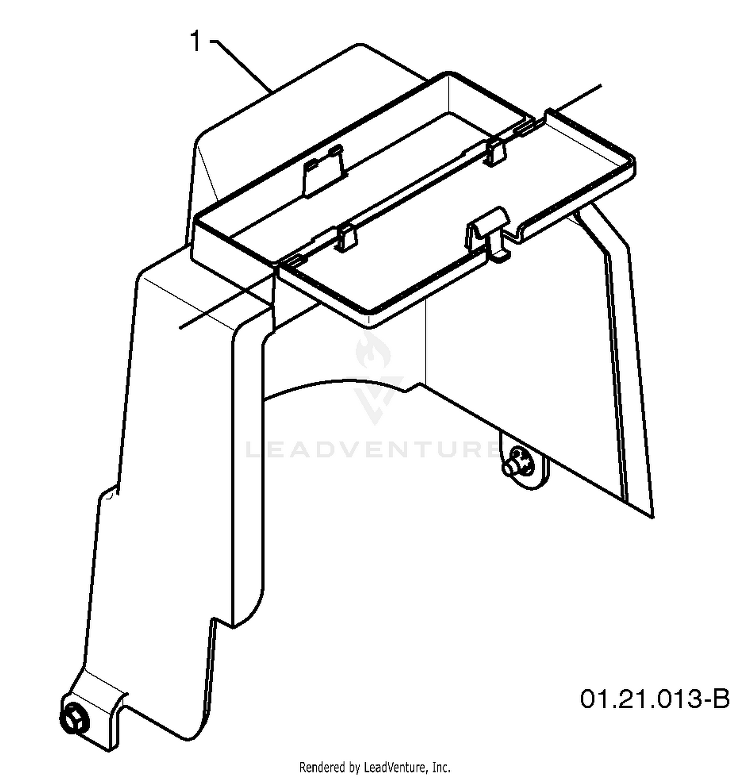 Chassis / Engine / Pulleys