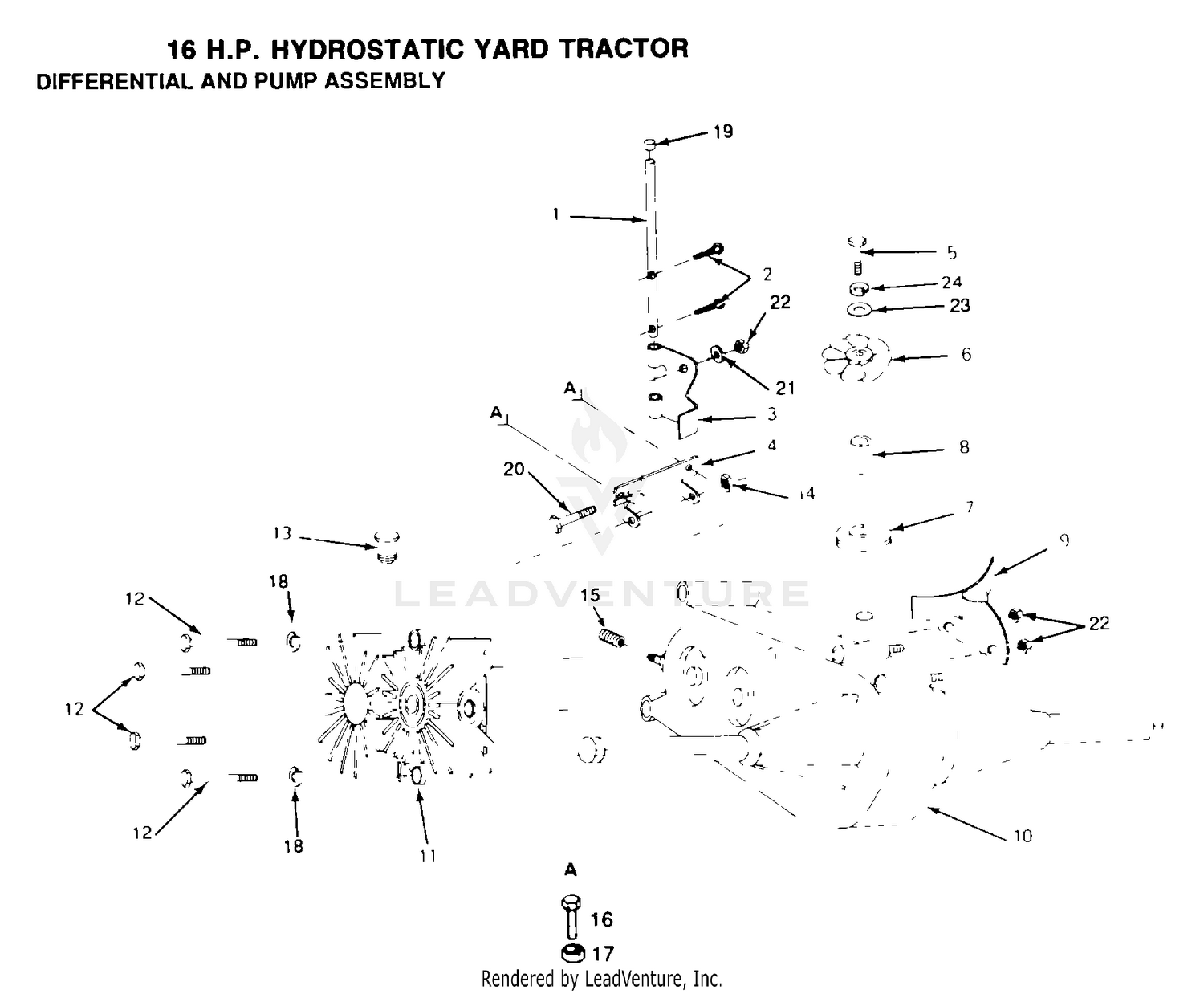 DIFFERENTIAL AND PUMP