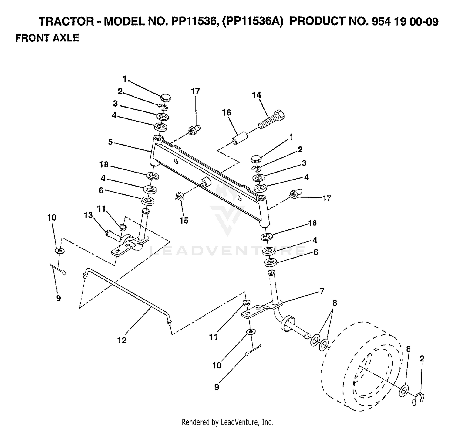 FRONT AXLE